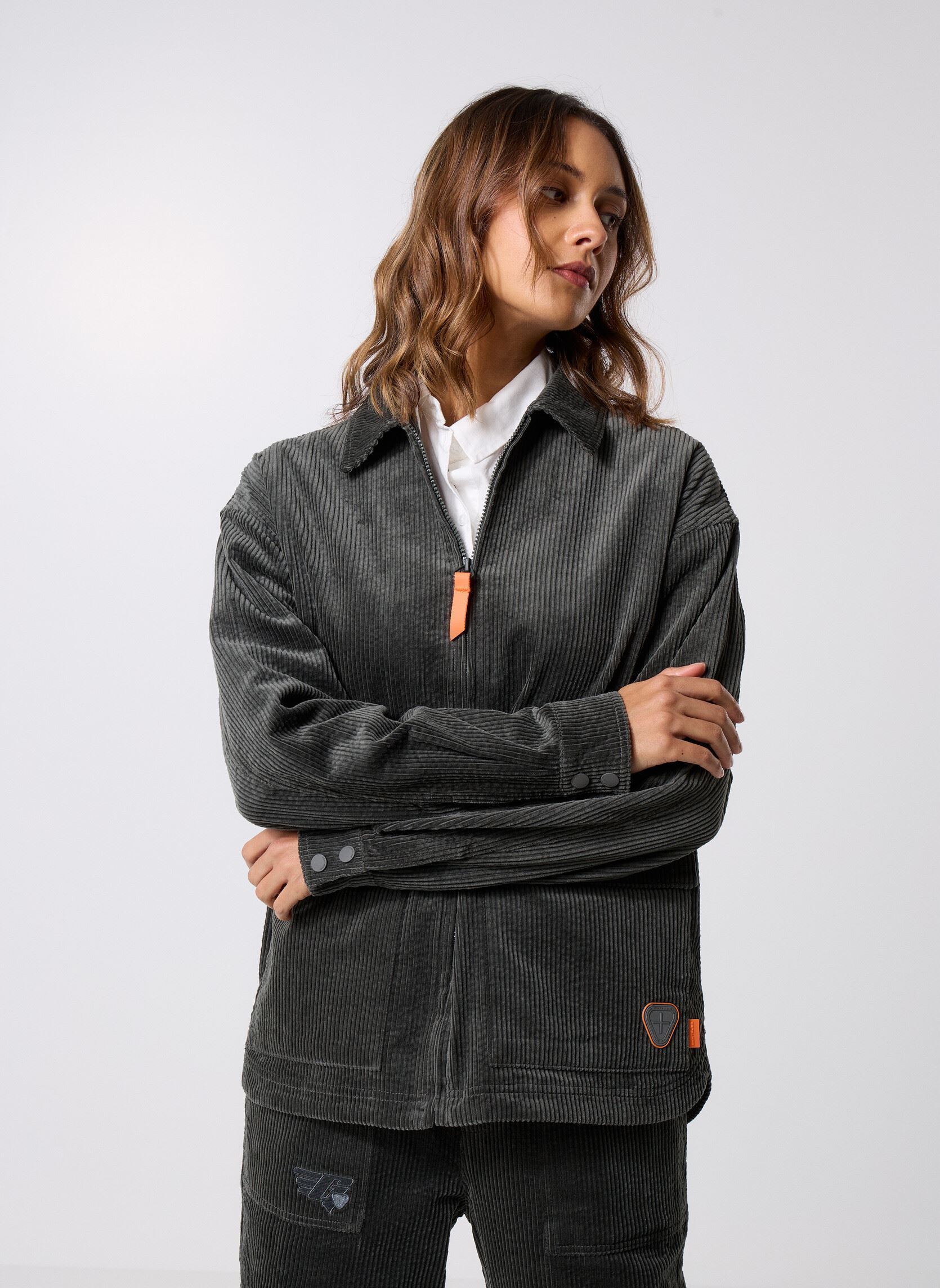 Jacken Aston Veste grau Gertrude Jacken Aston Veste grau STONE