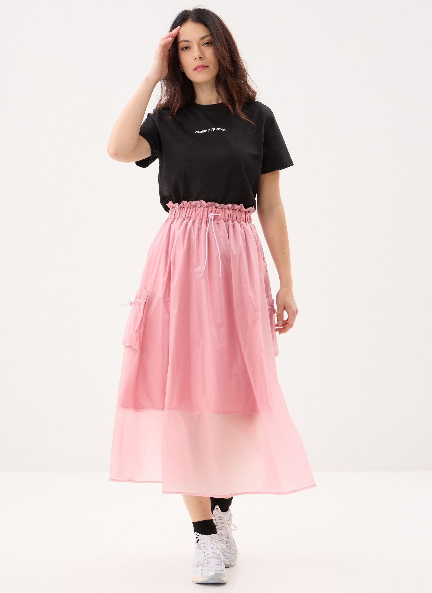 Lange Röcke Denise Jupe damen rosa Gertrude Lange Röcke Denise Jupe damen rosa BLUSH