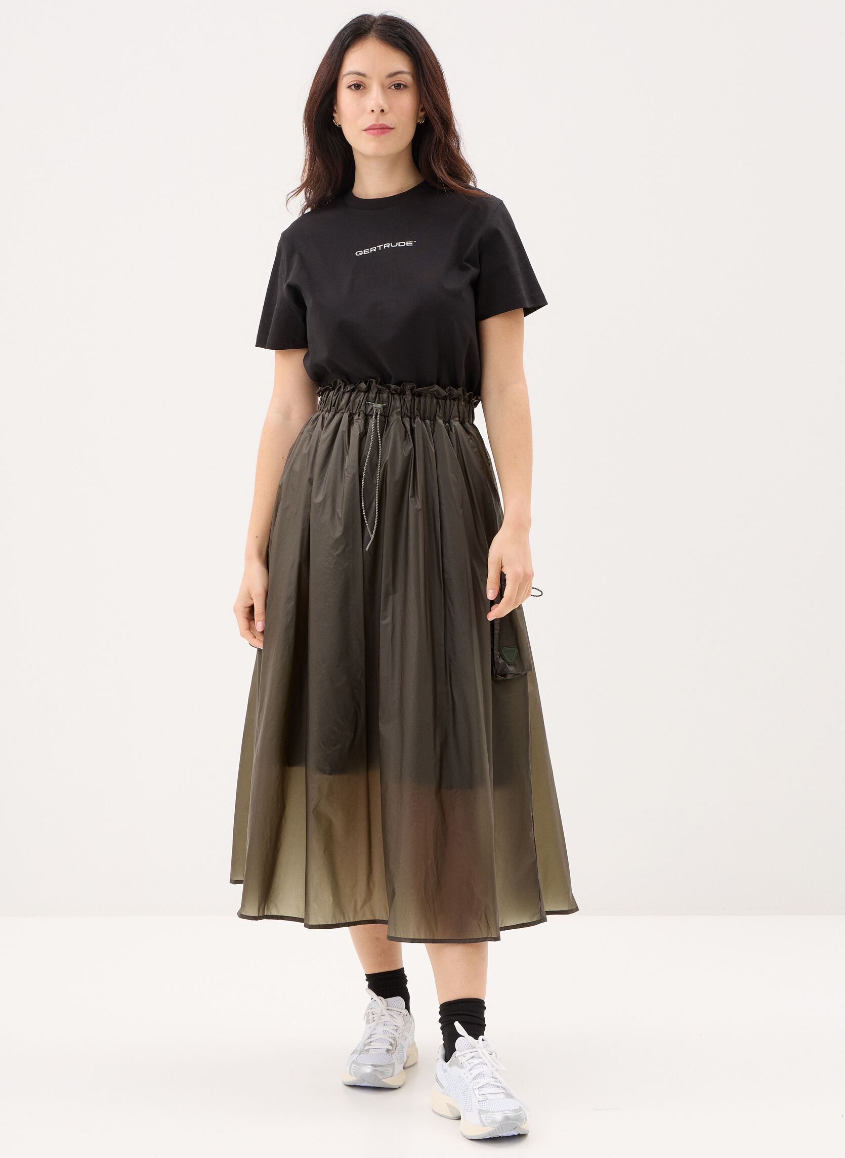 Jupes longues Denise Jupe femme vert Gertrude Jupes longues Denise Jupe femme vert KHAKI