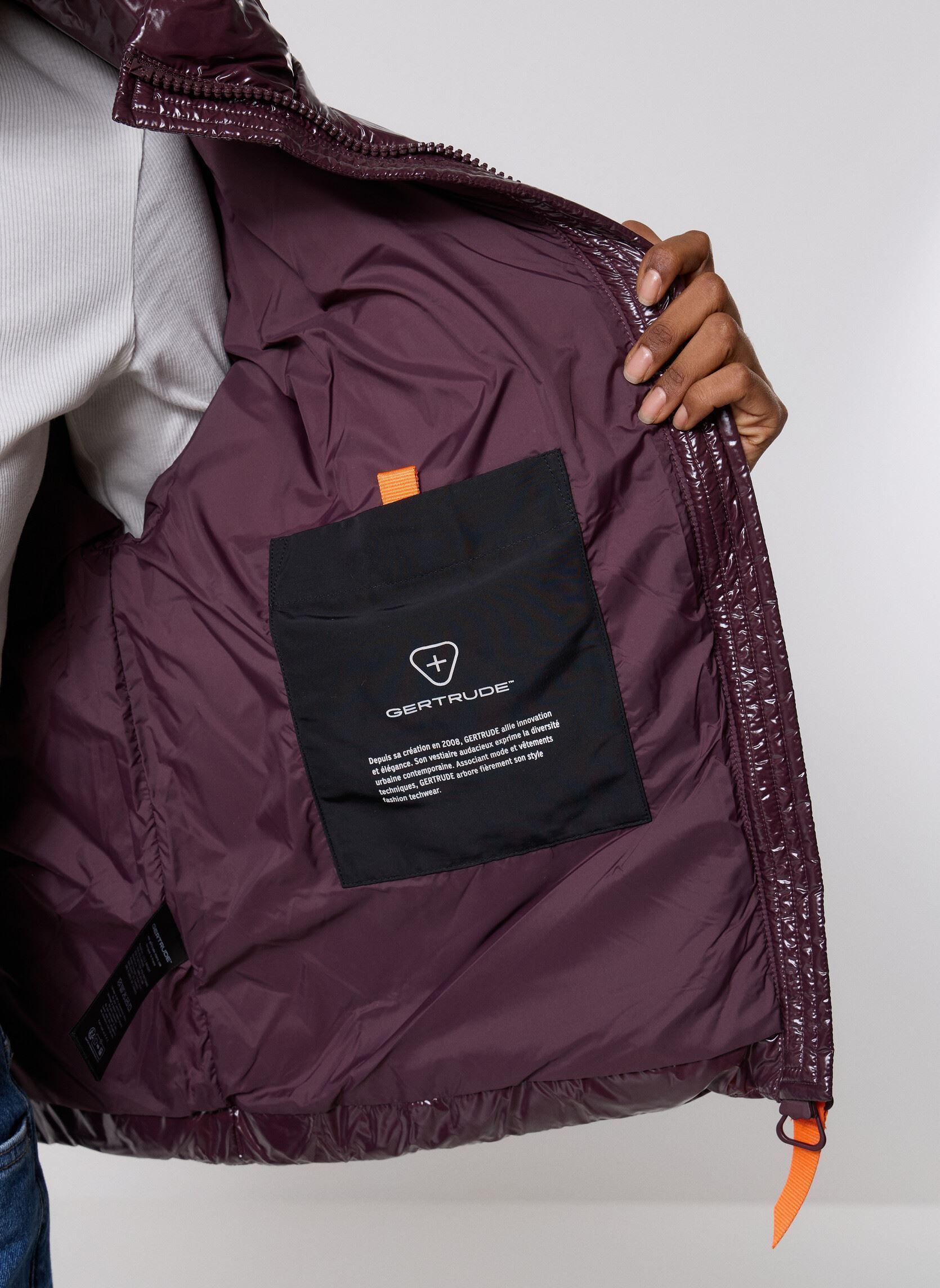 Daunenjacken Lili Bright Doudoune damen bordeaux Gertrude Daunenjacken Lili Bright Doudoune damen bordeaux BURGUNDY
