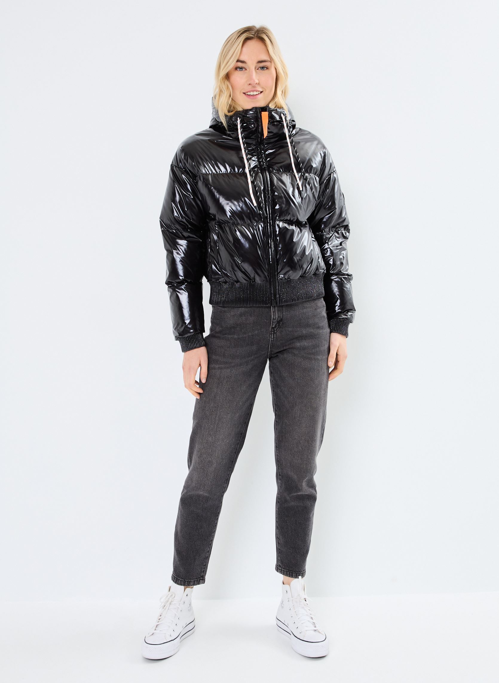 Doudounes Nine Doudoune femme noir Gertrude Doudounes Nine Doudoune femme noir BLACK