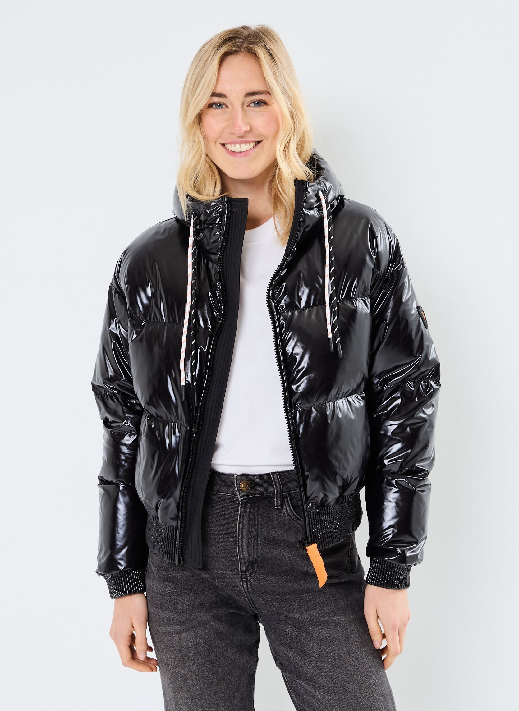 Doudounes Nine Doudoune femme noir Gertrude Doudounes Nine Doudoune femme noir BLACK