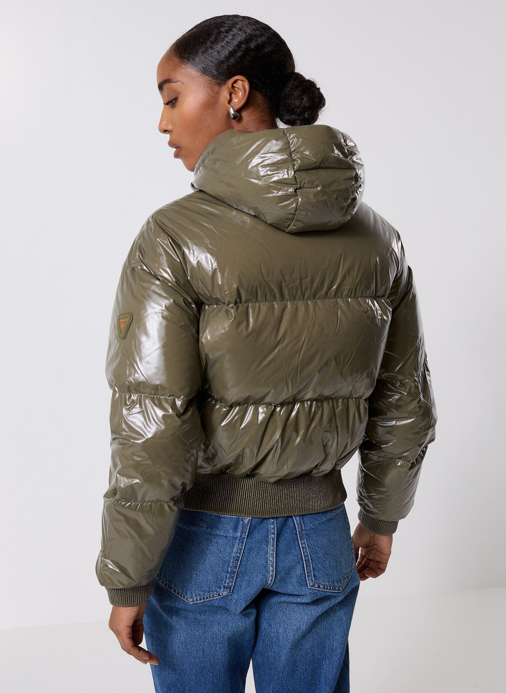 Doudounes Nine Doudoune femme vert Gertrude Doudounes Nine Doudoune femme vert KHAKI