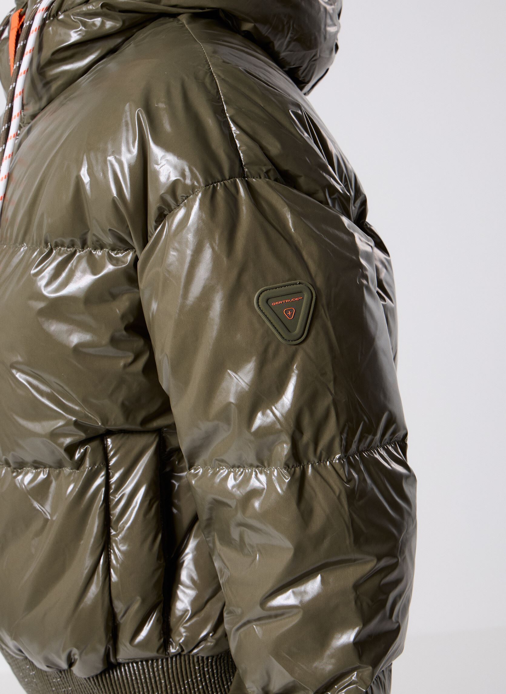 Doudounes Nine Doudoune femme vert Gertrude Doudounes Nine Doudoune femme vert KHAKI