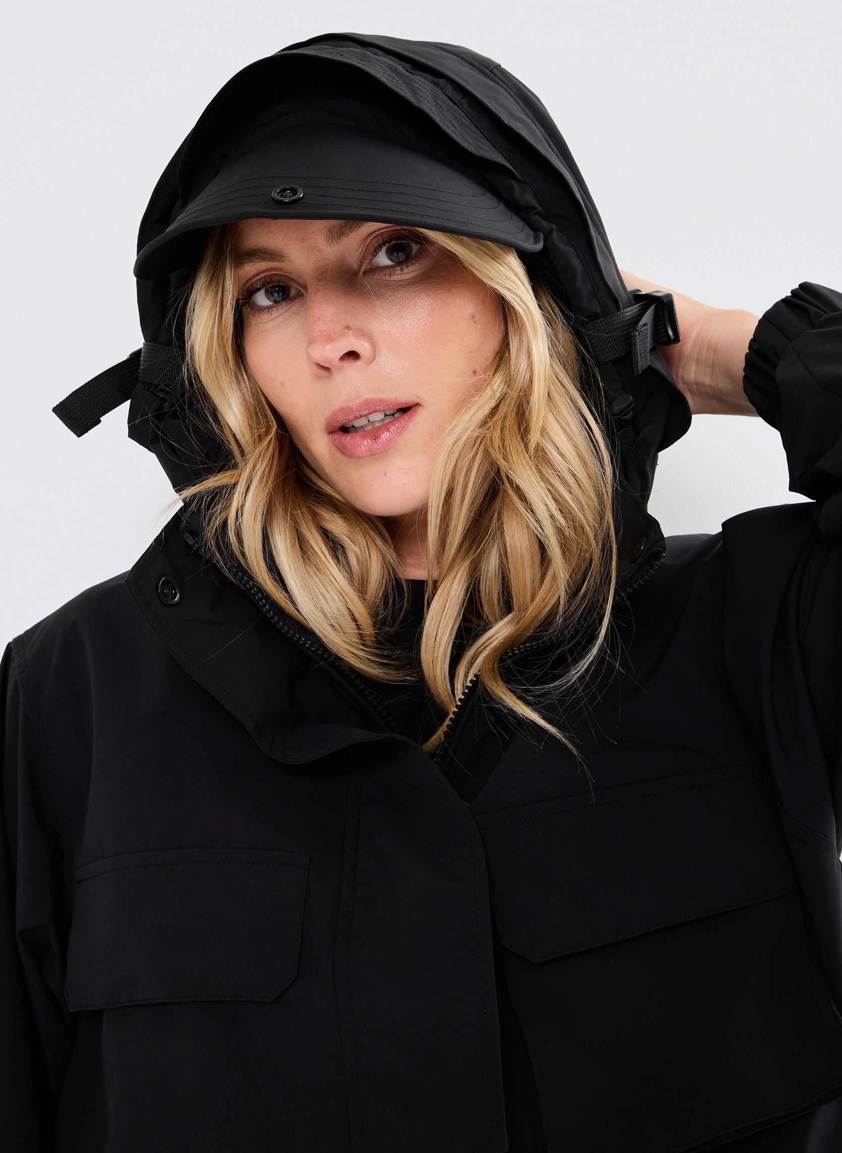 Jassen Shiloh Coupe Vent dames zwart Gertrude Jassen Shiloh Coupe Vent dames zwart BLACK