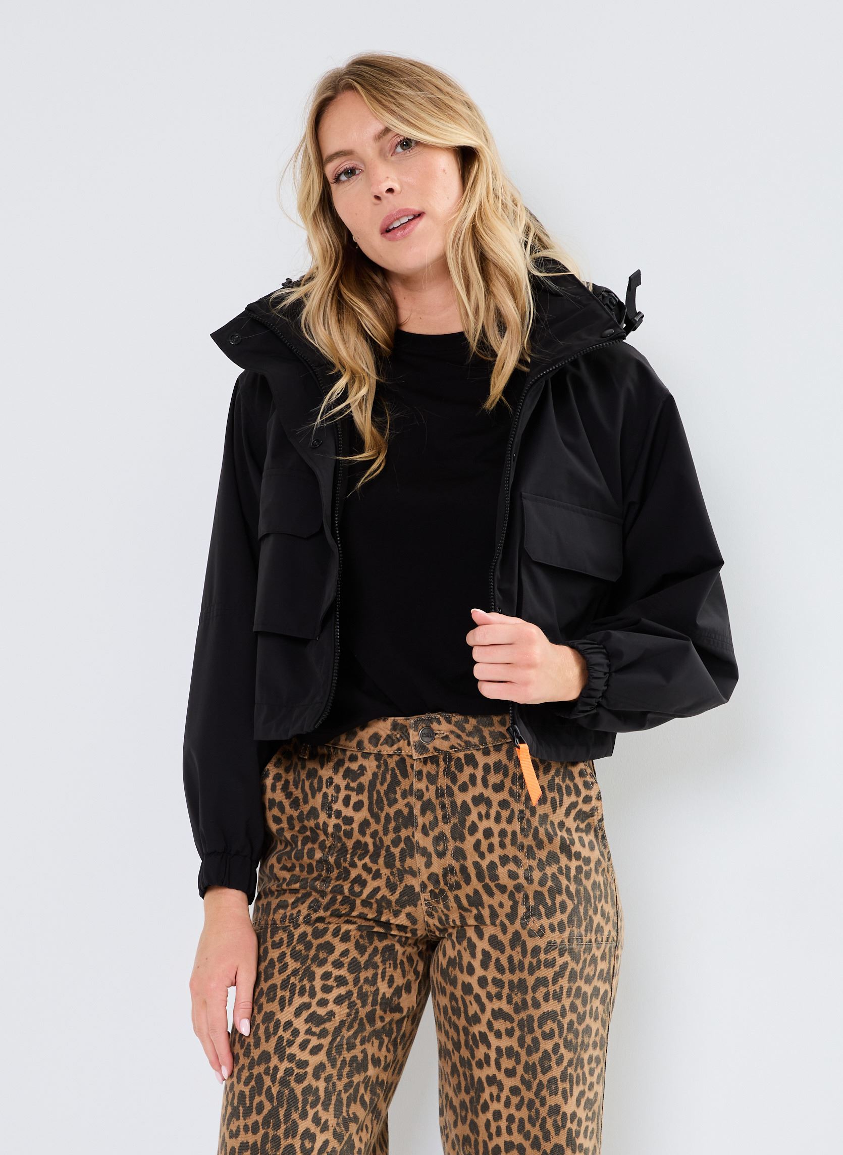 Jassen Shiloh Coupe Vent dames zwart Gertrude Jassen Shiloh Coupe Vent dames zwart BLACK