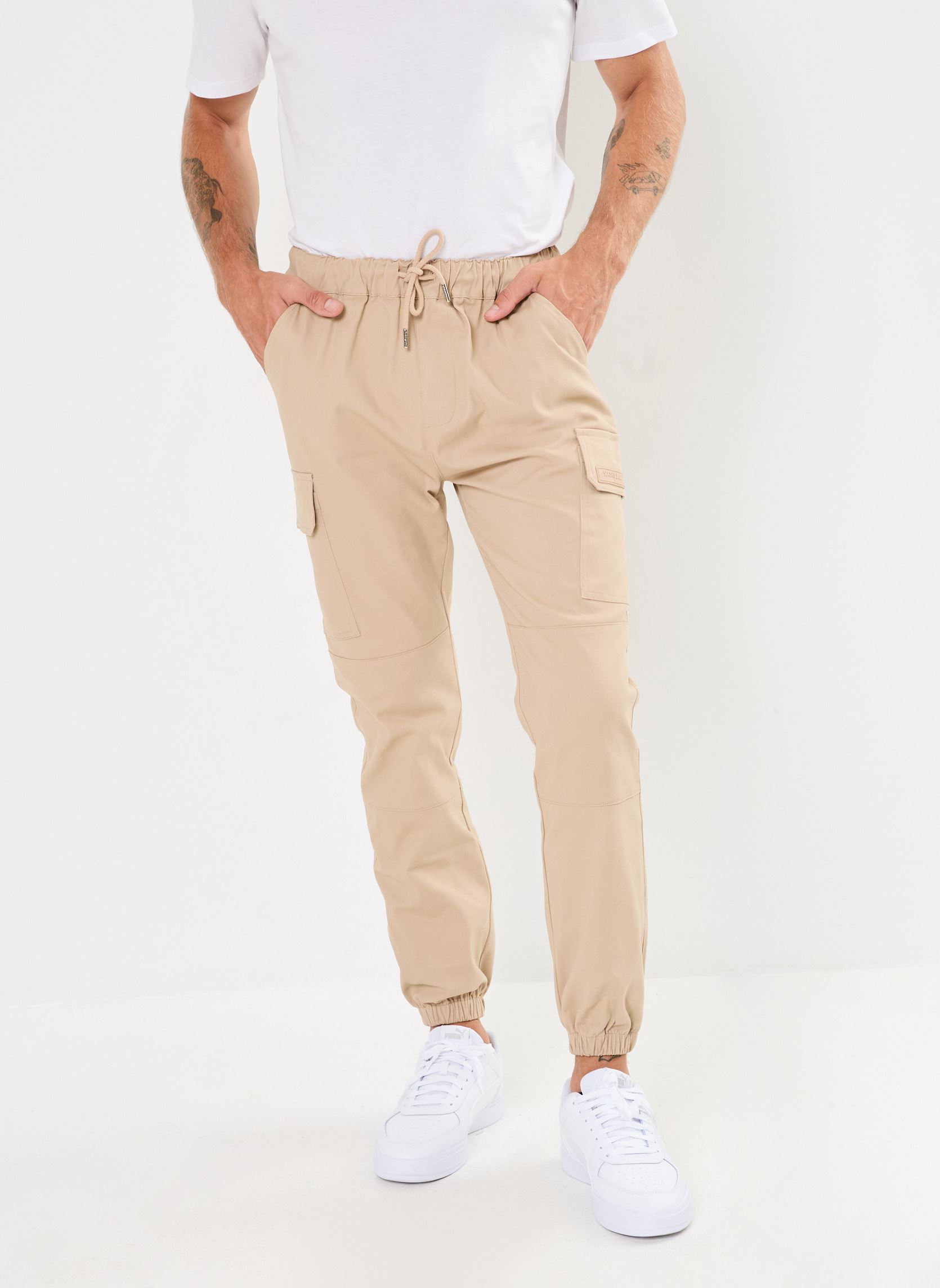 Chino broeken CARRY OVER PANTS BIS2 heren beige Sixth June Chino broeken CARRY OVER PANTS BIS2 heren beige Beige