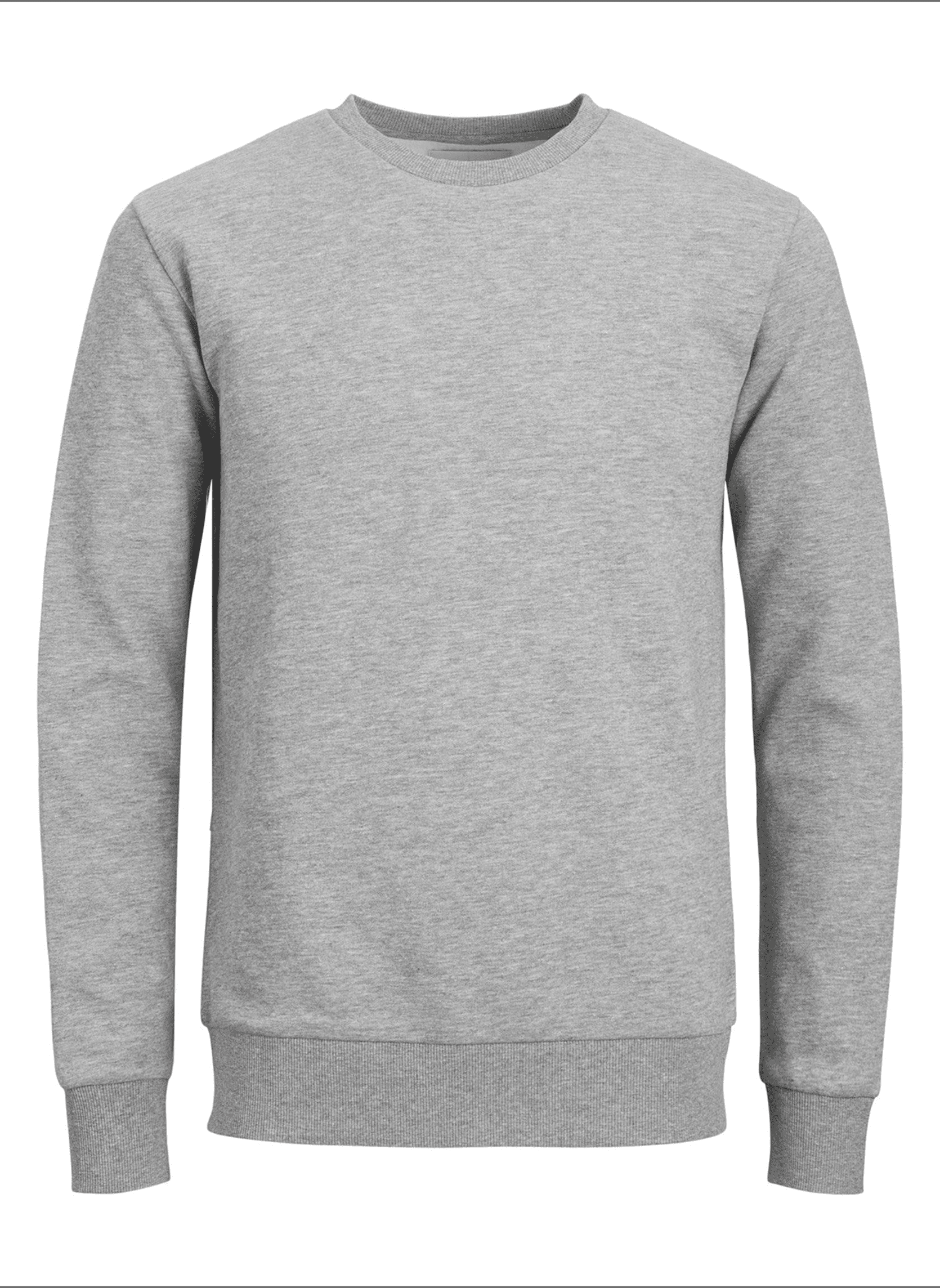 Sweat Col Rond American Eagle Femme - Gris Bruyère Motif Camping - Taille M - Doux