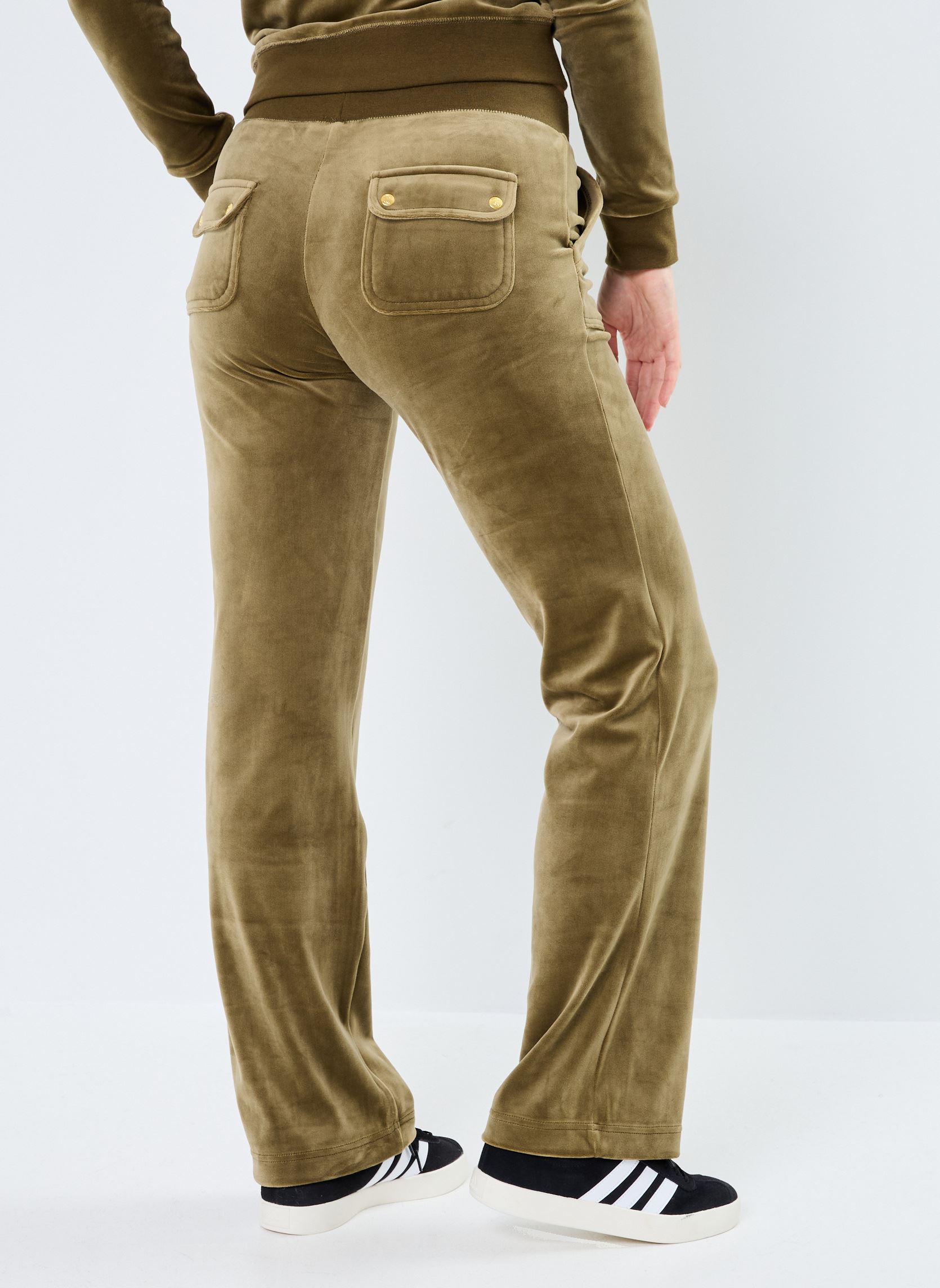Bas de jogging Del Ray Gold femme vert JUICY COUTURE Bas de jogging Del Ray Gold femme vert DARK OLIVE