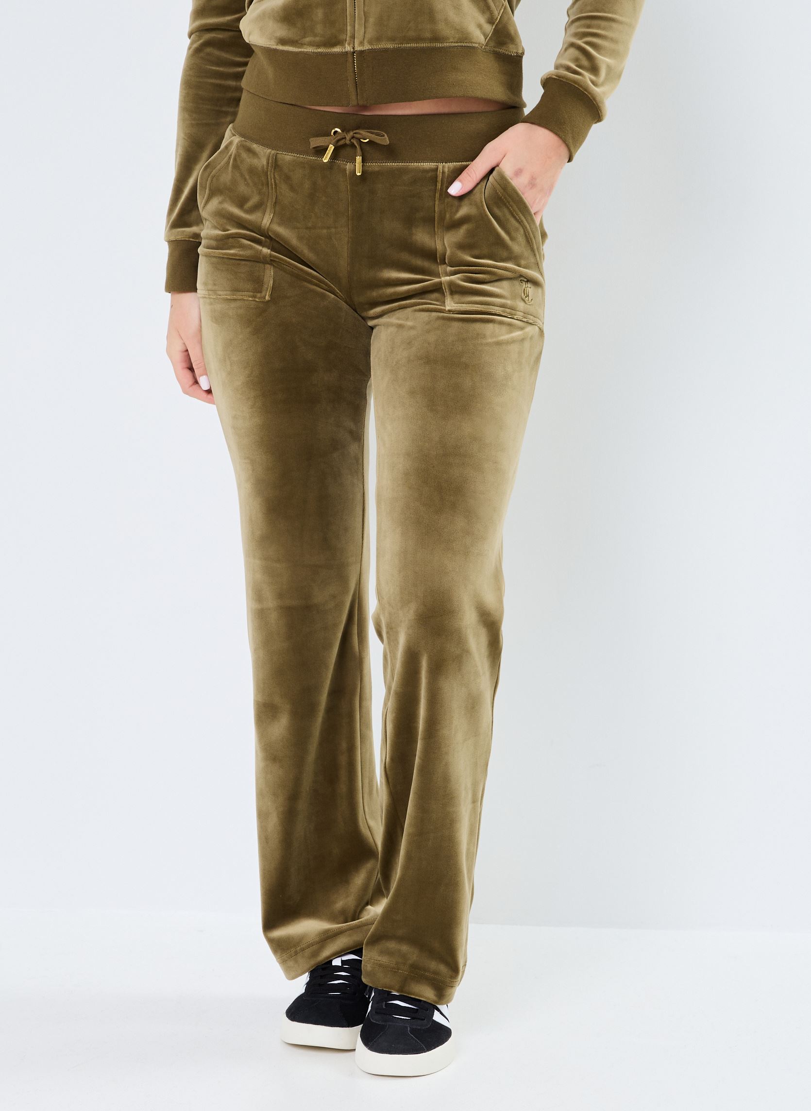 Bas de jogging Del Ray Gold femme vert JUICY COUTURE Bas de jogging Del Ray Gold femme vert DARK OLIVE