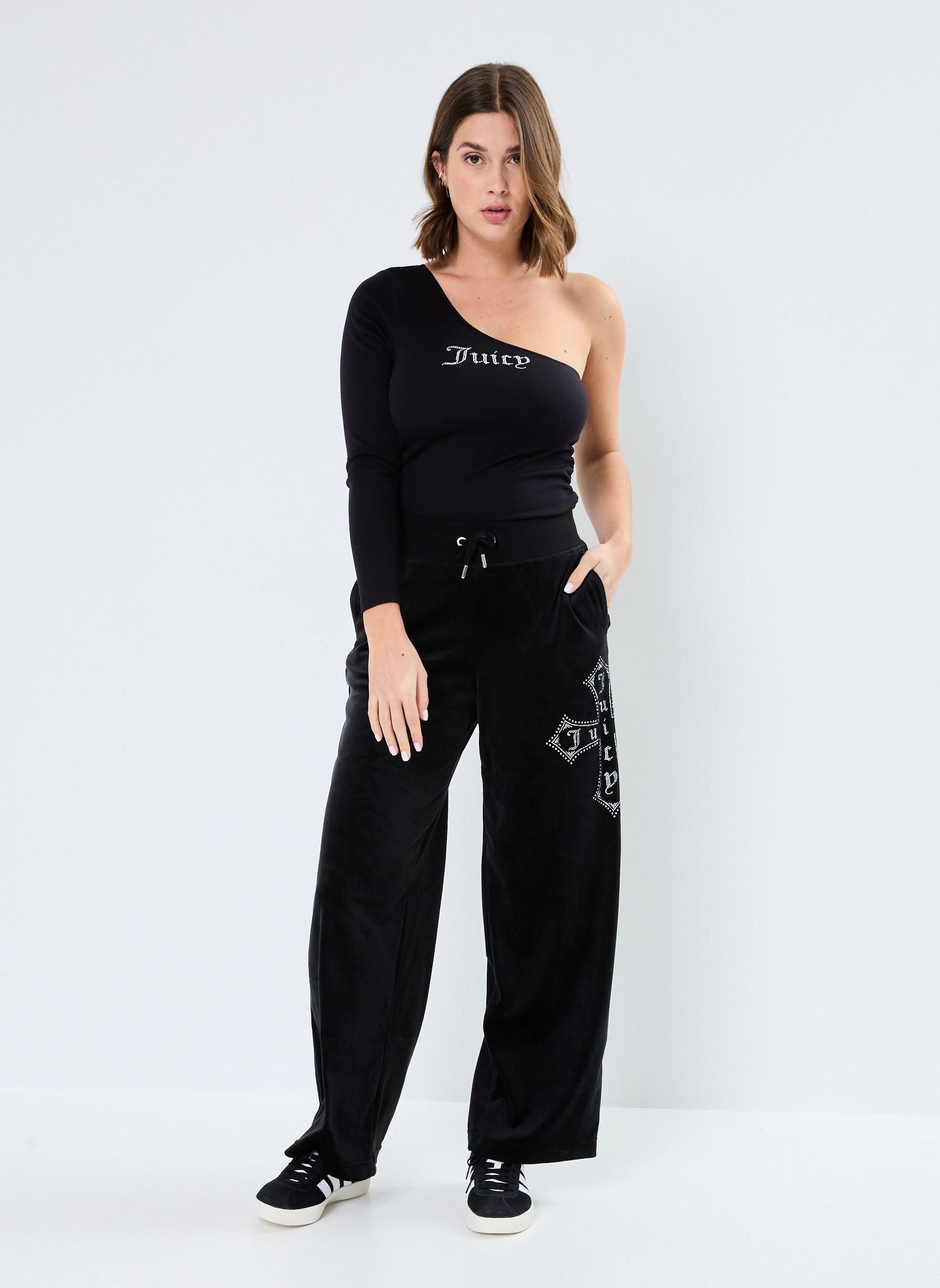 Tops Nella dames zwart JUICY COUTURE Tops Nella dames zwart BLACK
