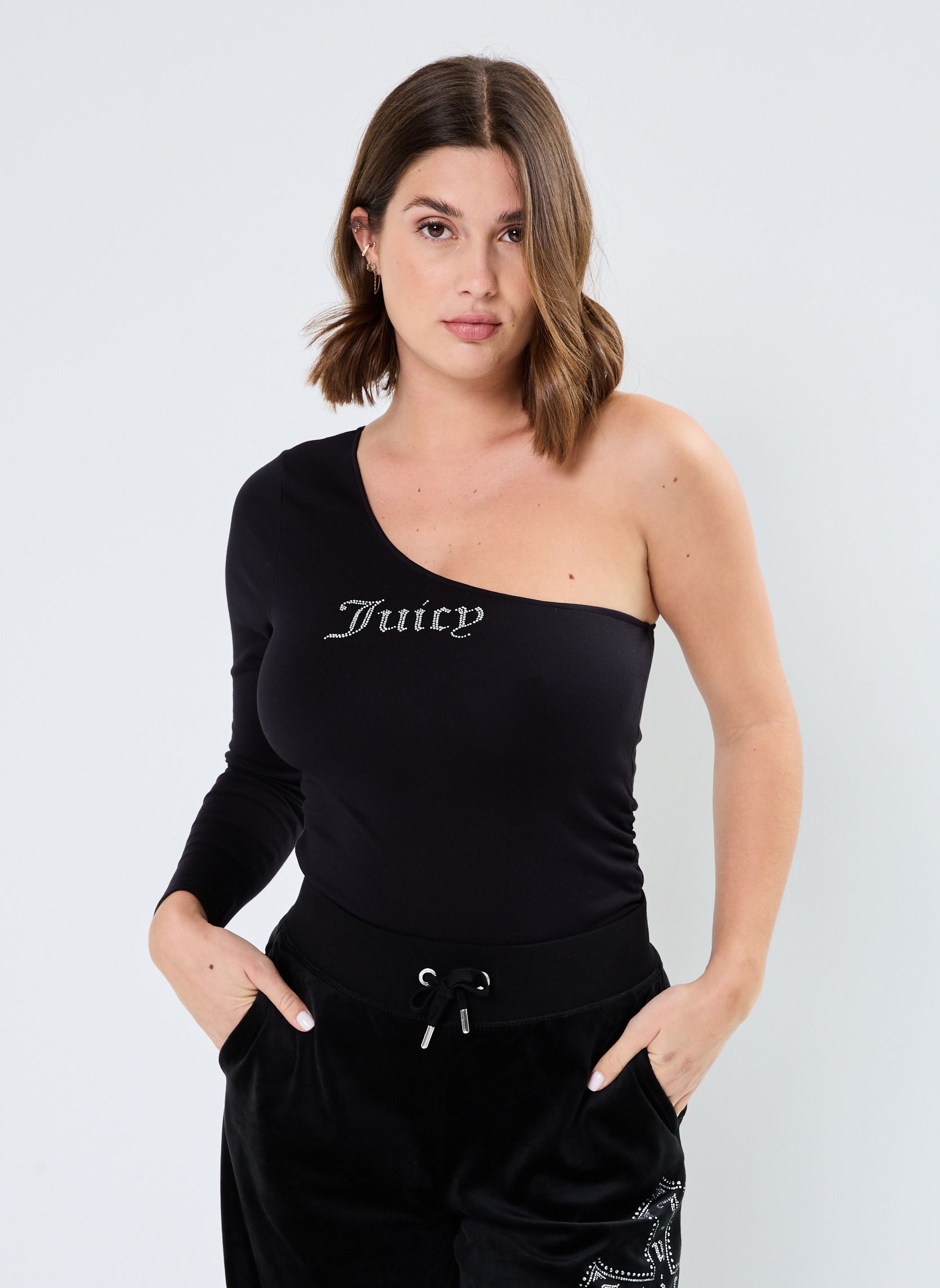 Tops Nella dames zwart JUICY COUTURE Tops Nella dames zwart BLACK