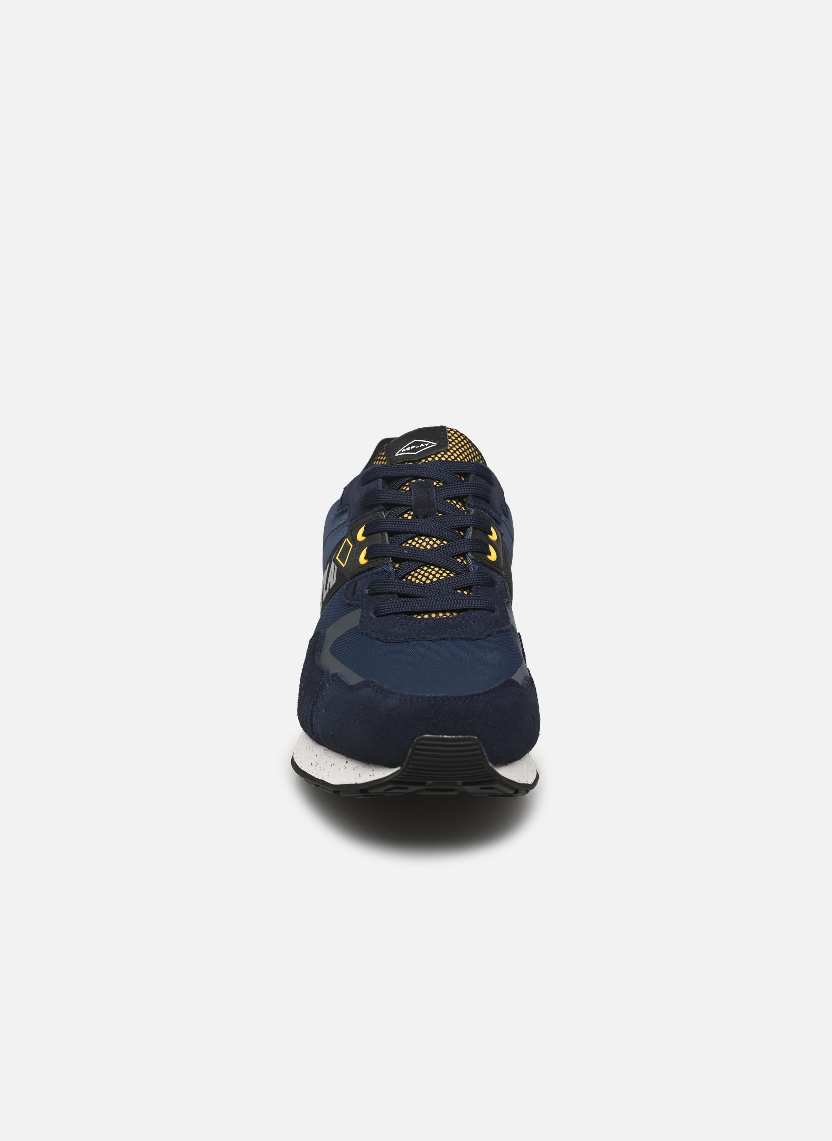Baskets Adrien Shades H homme jaune Replay Baskets Adrien Shades H homme jaune NAVY/YELLOW