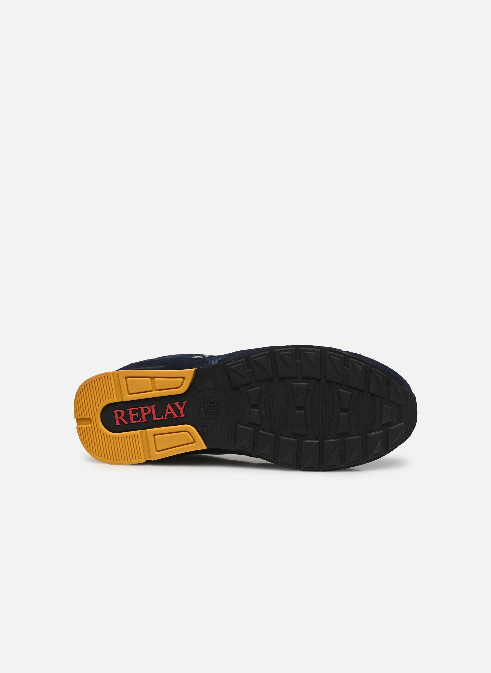 Baskets Adrien Shades H homme jaune Replay Baskets Adrien Shades H homme jaune NAVY/YELLOW