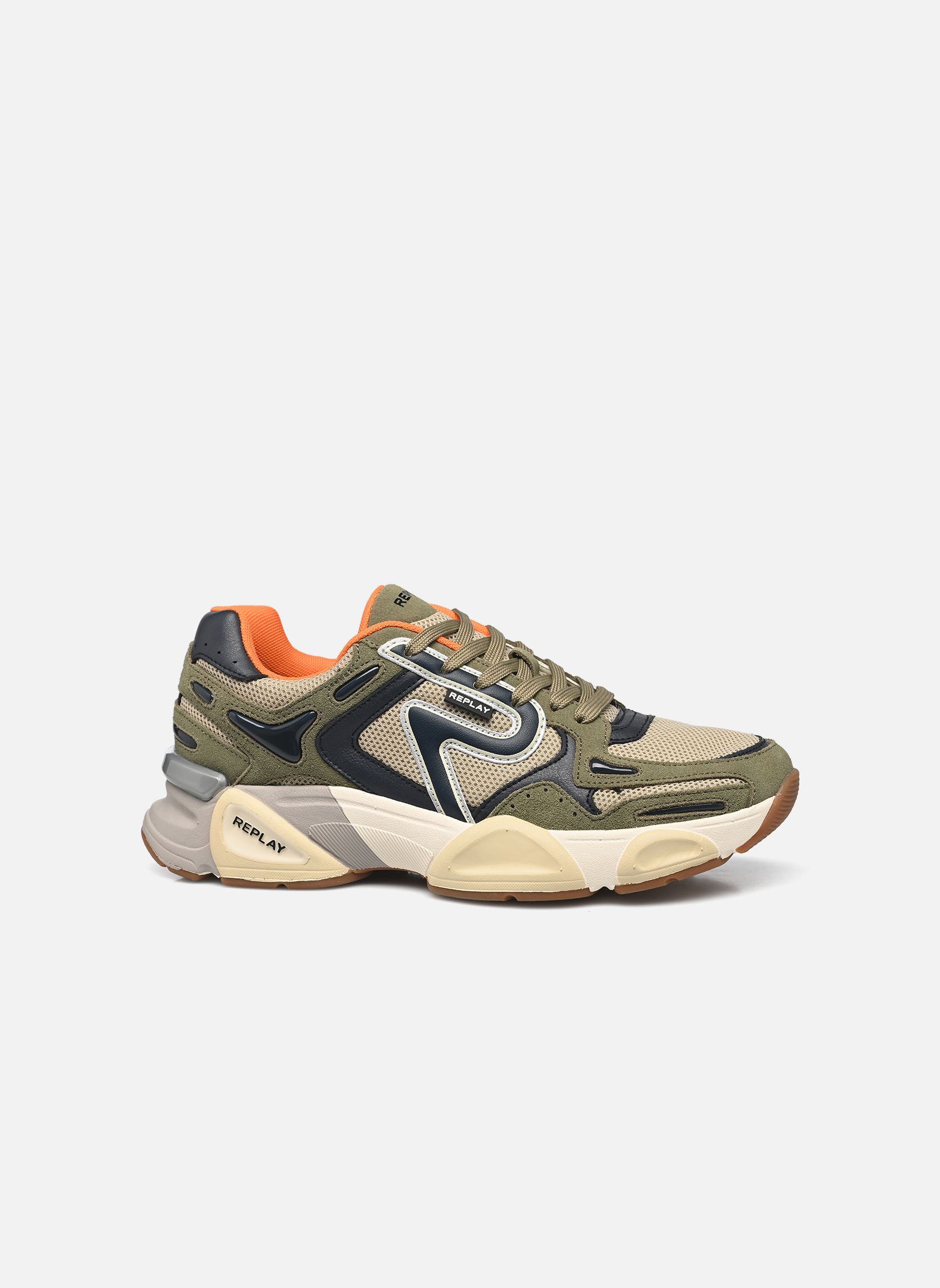 Sneaker Destiny M Trend H herren grün Replay Sneaker Destiny M Trend H herren grün MIL GREEN/NAVY