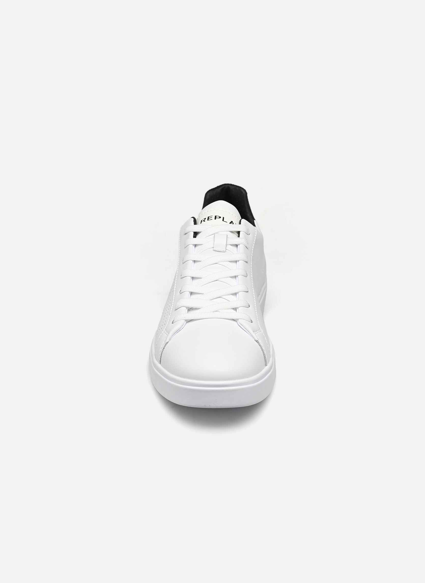Baskets Polys studio H homme blanc Replay Baskets Polys studio H homme blanc WHITE/BLACK