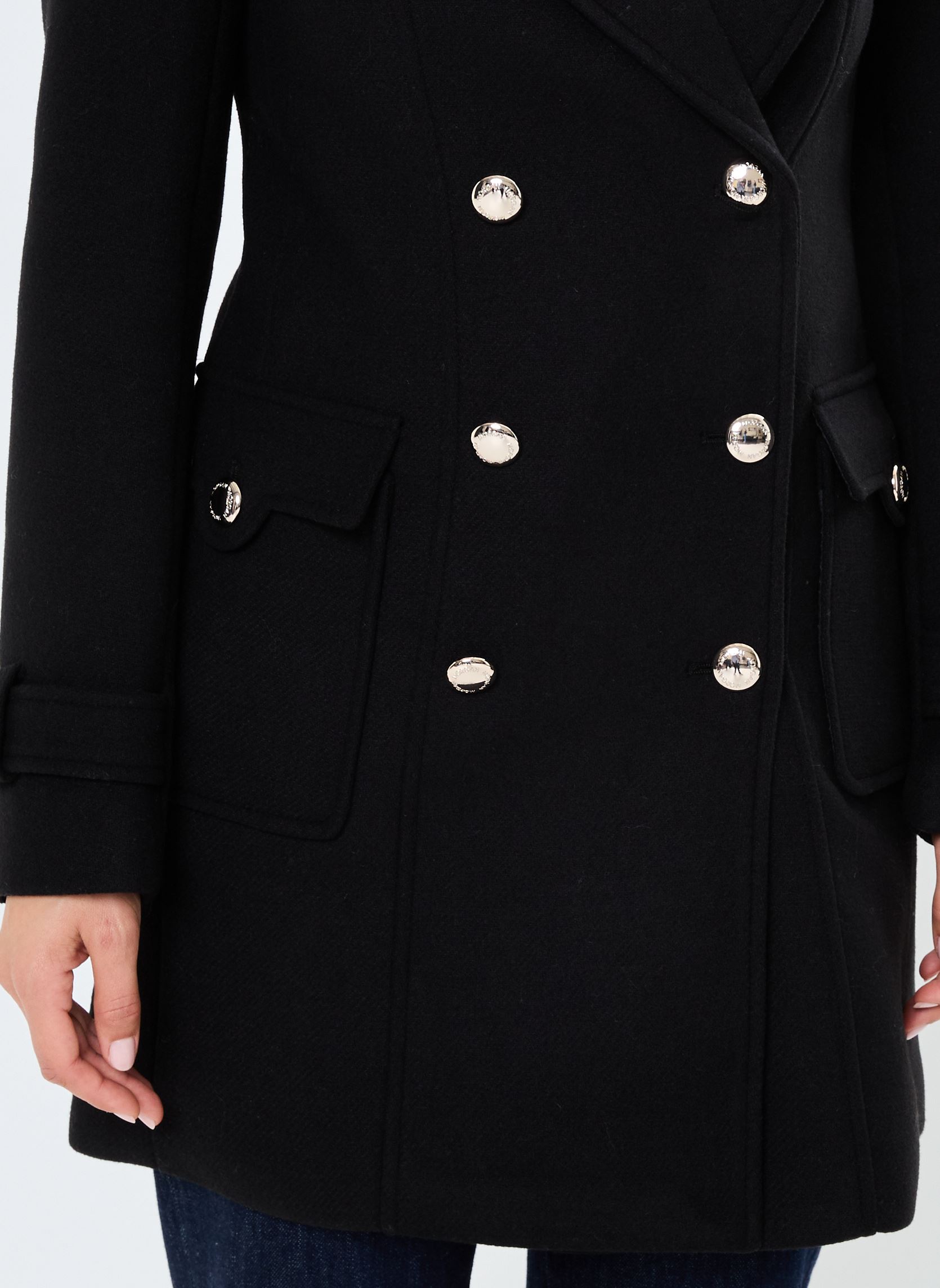 Manteaux 222-GFABI femme noir Morgan Manteaux 222-GFABI femme noir NOIR
