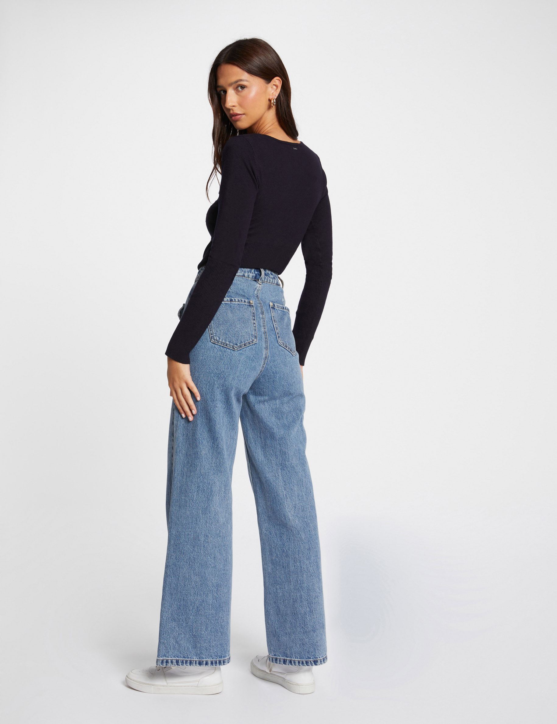 Pulls 222-MENZA femme bleu Morgan Pulls 222-MENZA femme bleu MARINE