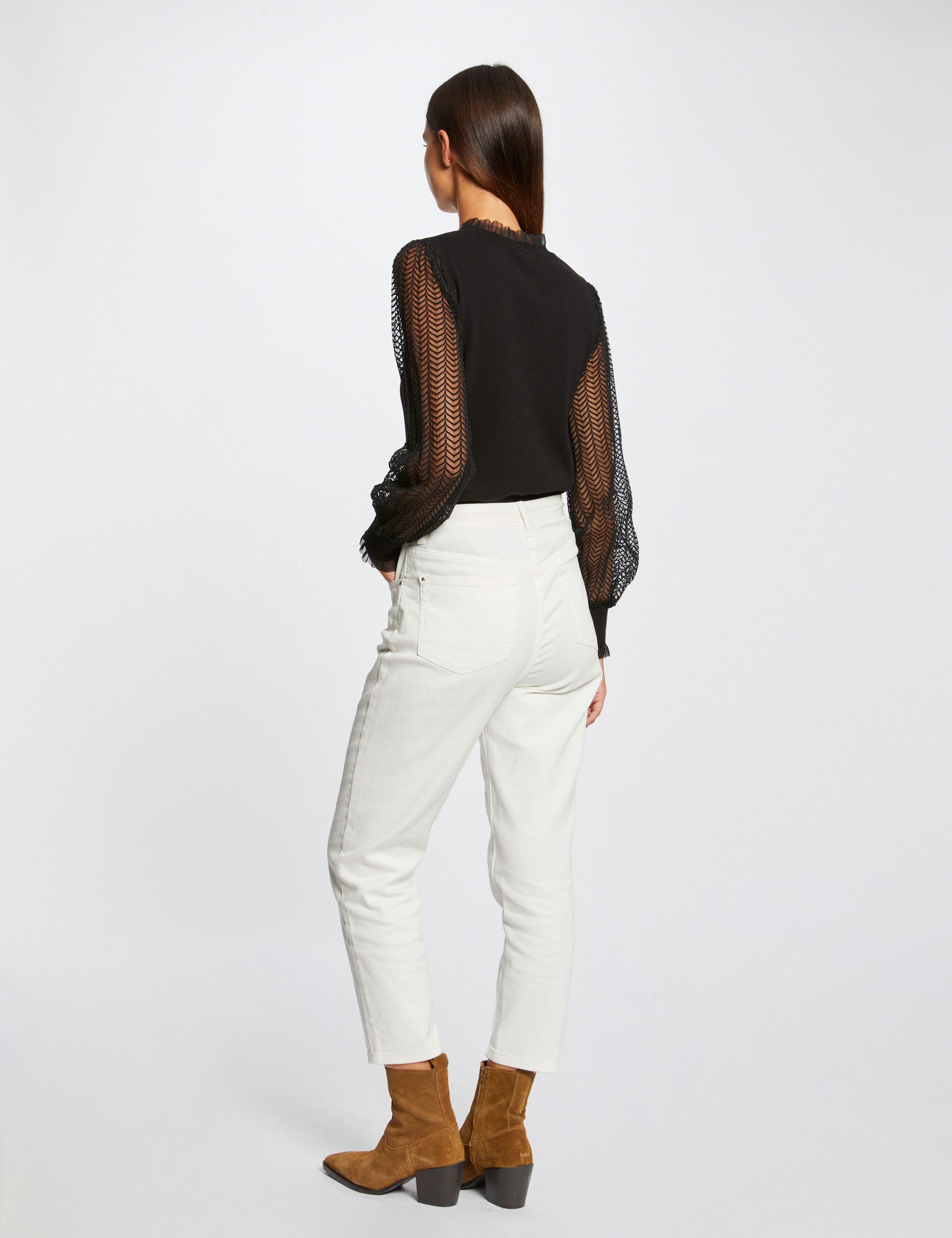 Pulls 232-MBILY femme noir Morgan Pulls 232-MBILY femme noir NOIR