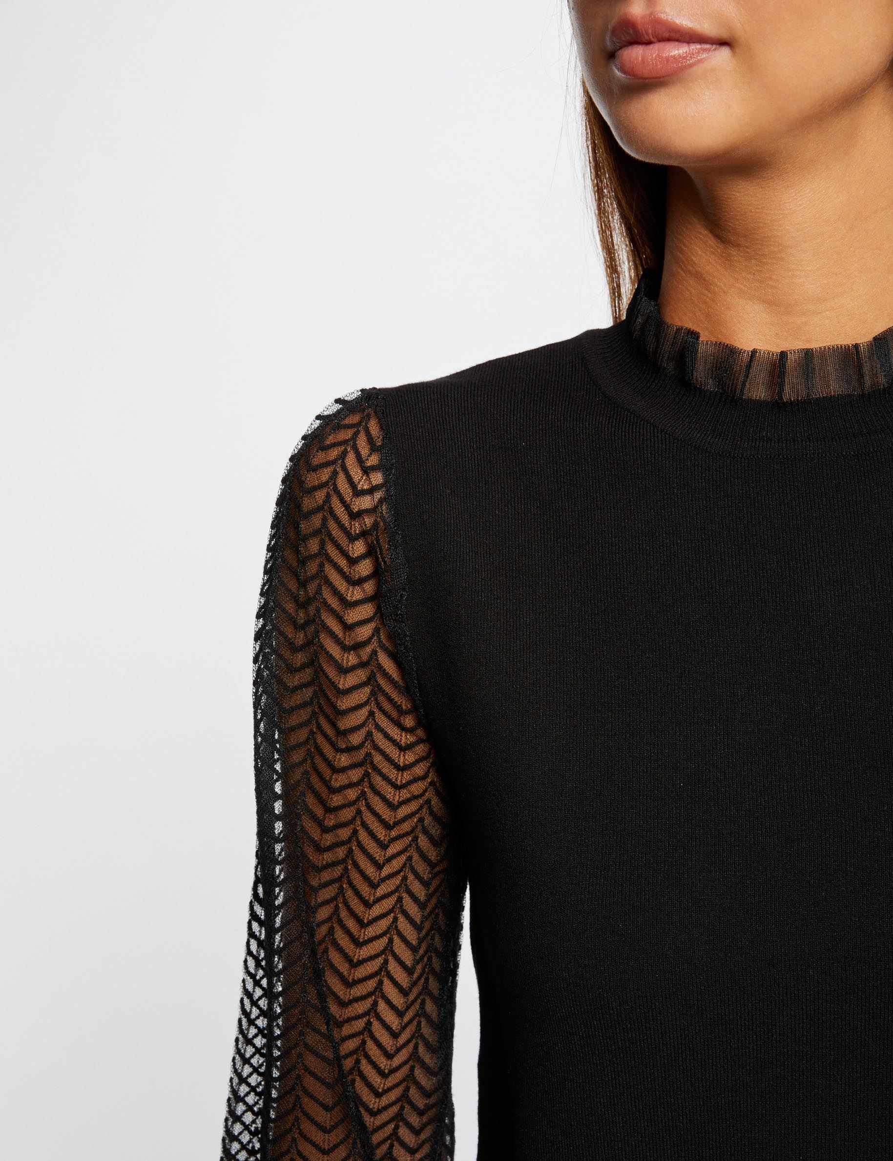 Pulls 232-MBILY femme noir Morgan Pulls 232-MBILY femme noir NOIR