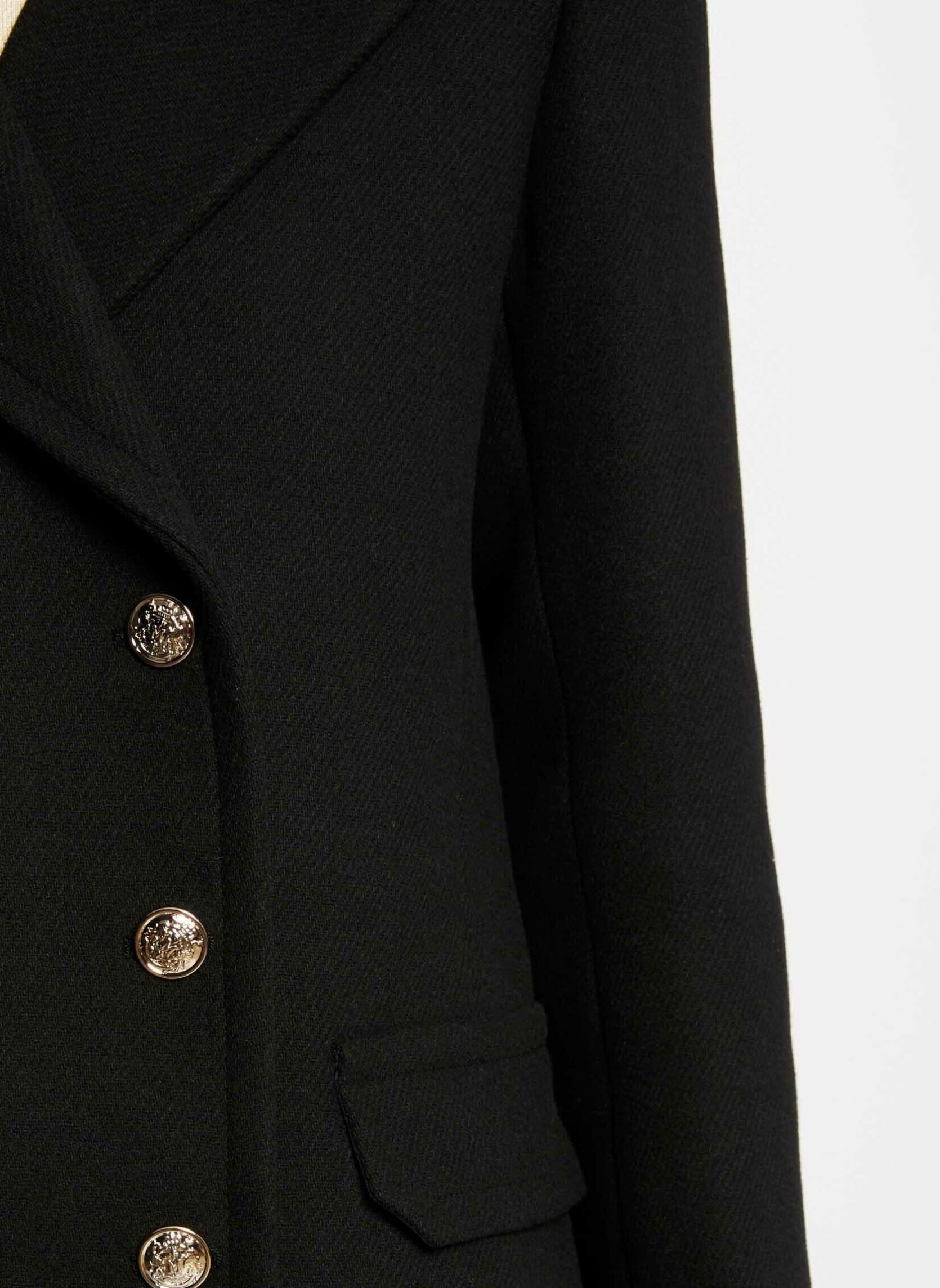 Mäntel 242-GCAB damen schwarz Morgan Mäntel 242-GCAB damen schwarz NOIR