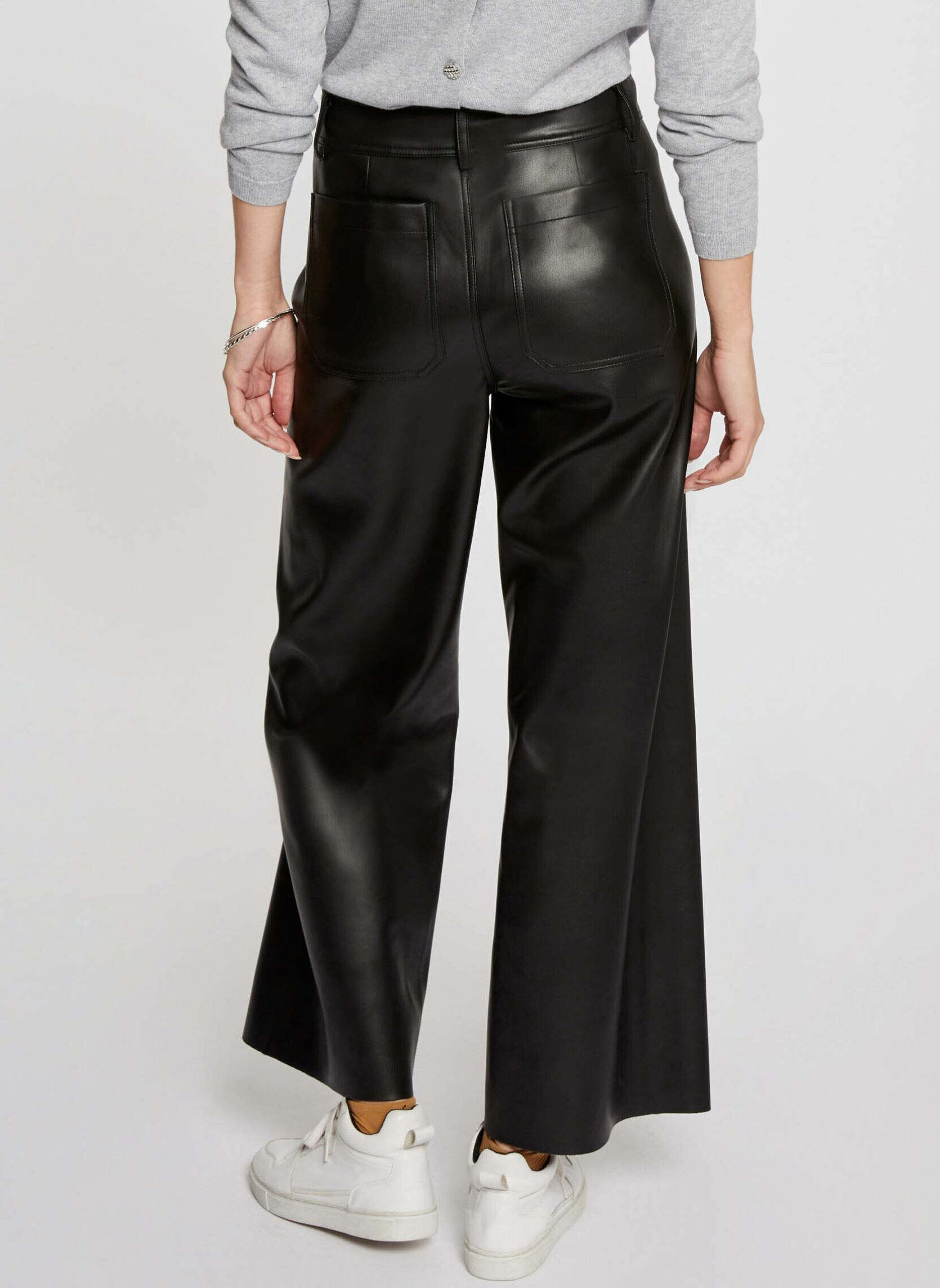 Weite Hosen 242-PCHOU damen schwarz Morgan Weite Hosen 242-PCHOU damen schwarz NOIR