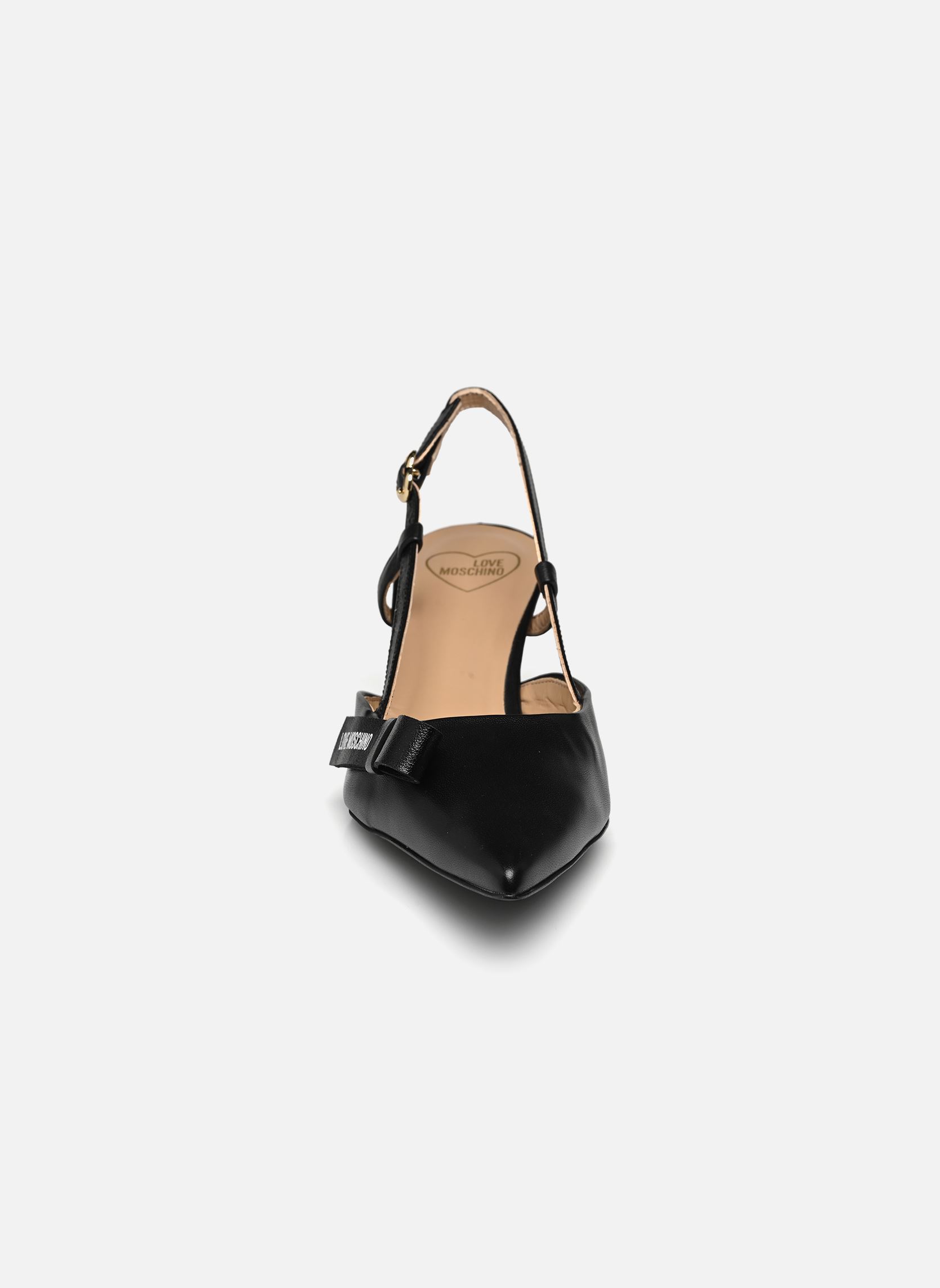 Escarpins à brides FLAT BOW femme noir Love Moschino Escarpins à brides FLAT BOW femme noir BLACK