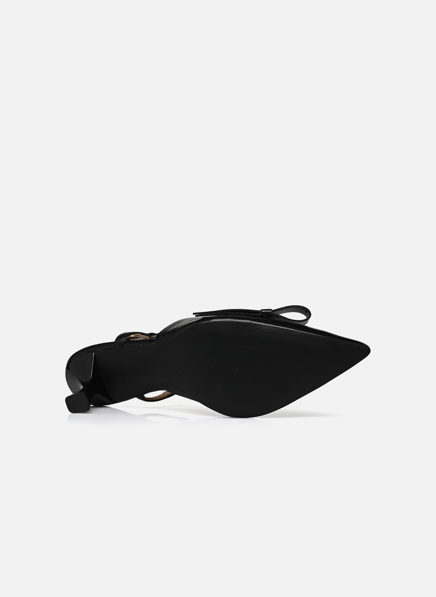 Escarpins à brides FLAT BOW femme noir Love Moschino Escarpins à brides FLAT BOW femme noir BLACK