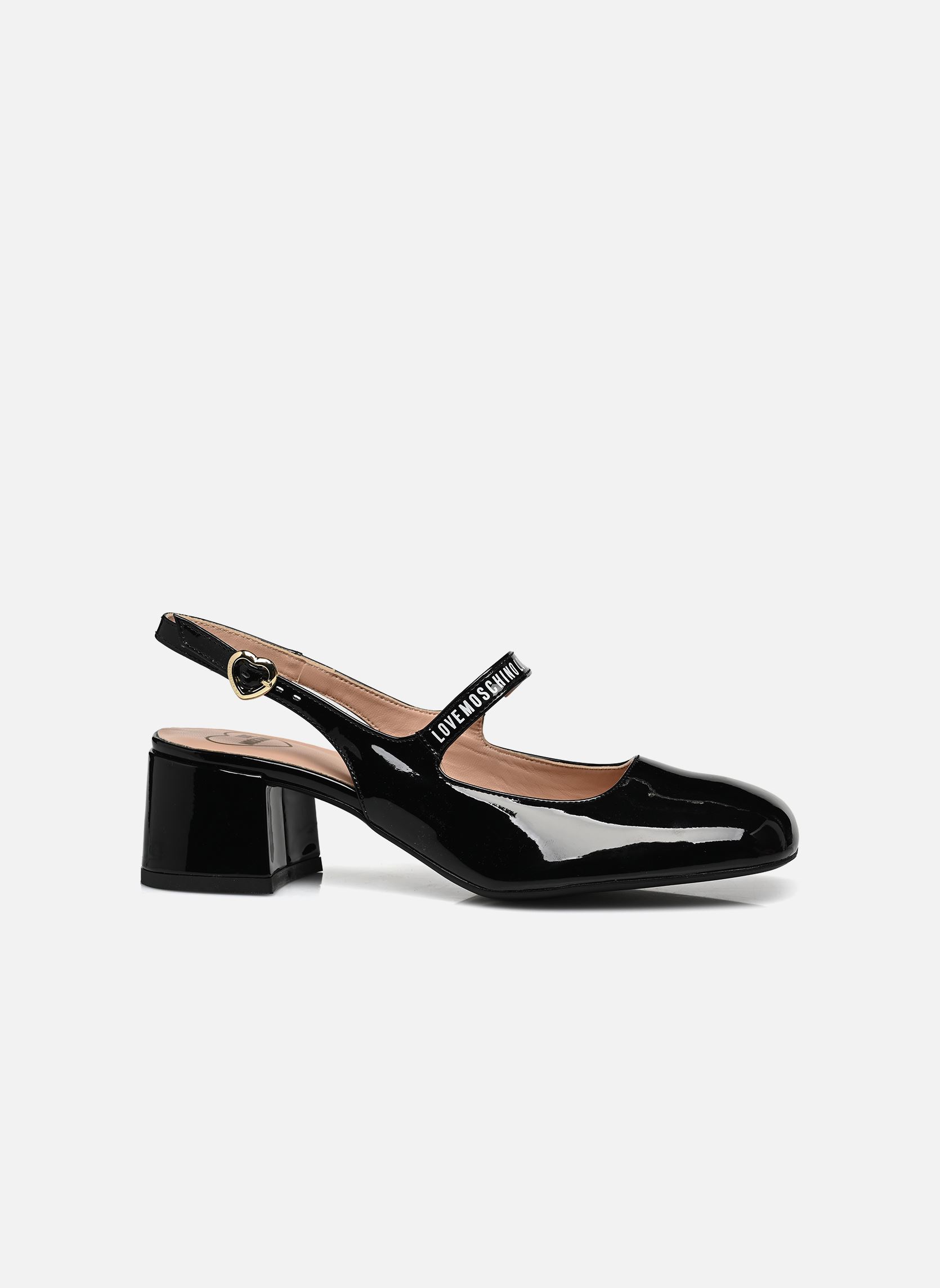 Décolleté con cinturino MARY JANE donna nero Love Moschino Décolleté con cinturino MARY JANE donna nero BLACK
