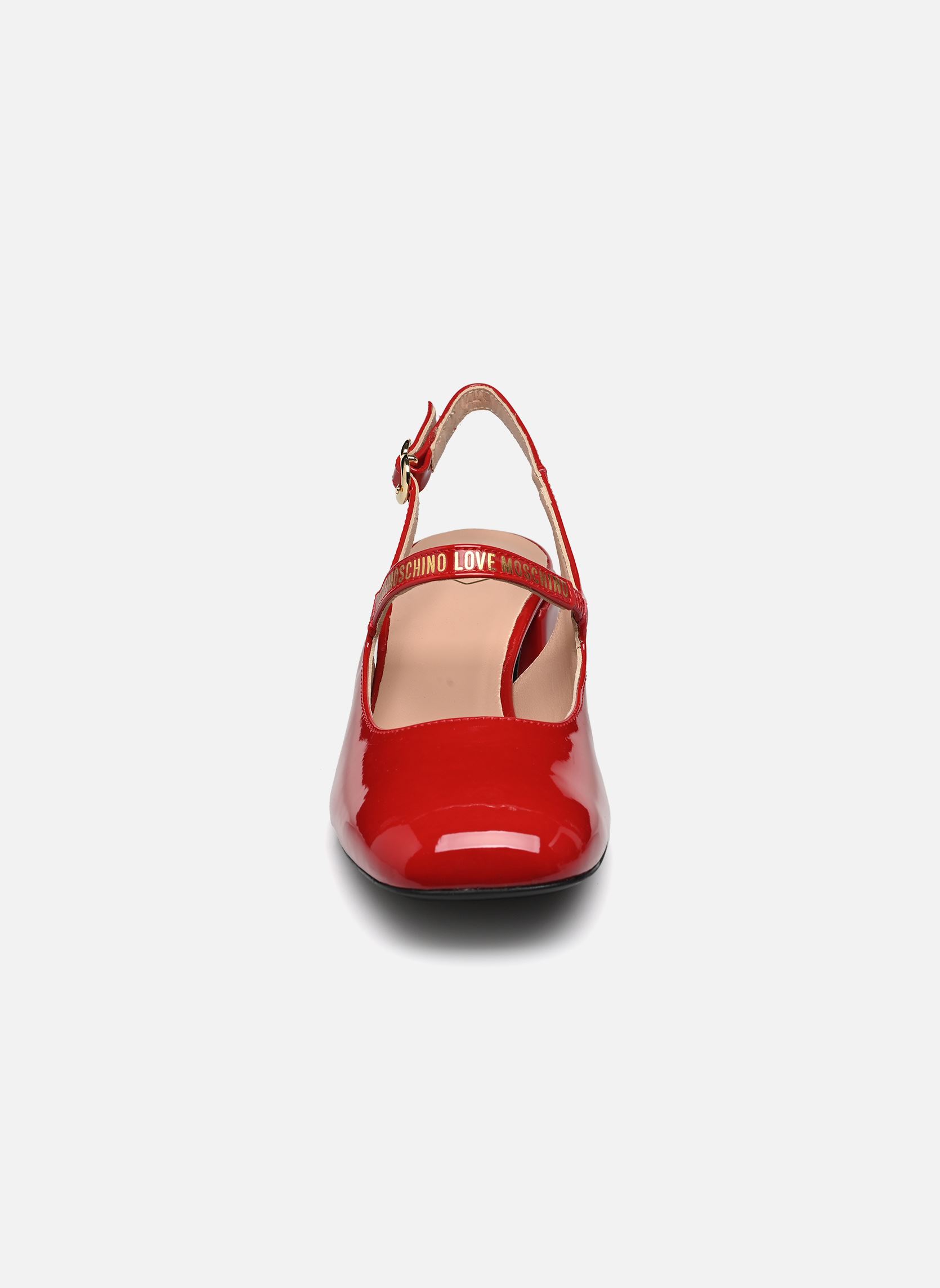 Pumps mit Riemchen MARY JANE damen rot Love Moschino Pumps mit Riemchen MARY JANE damen rot LAKY RED
