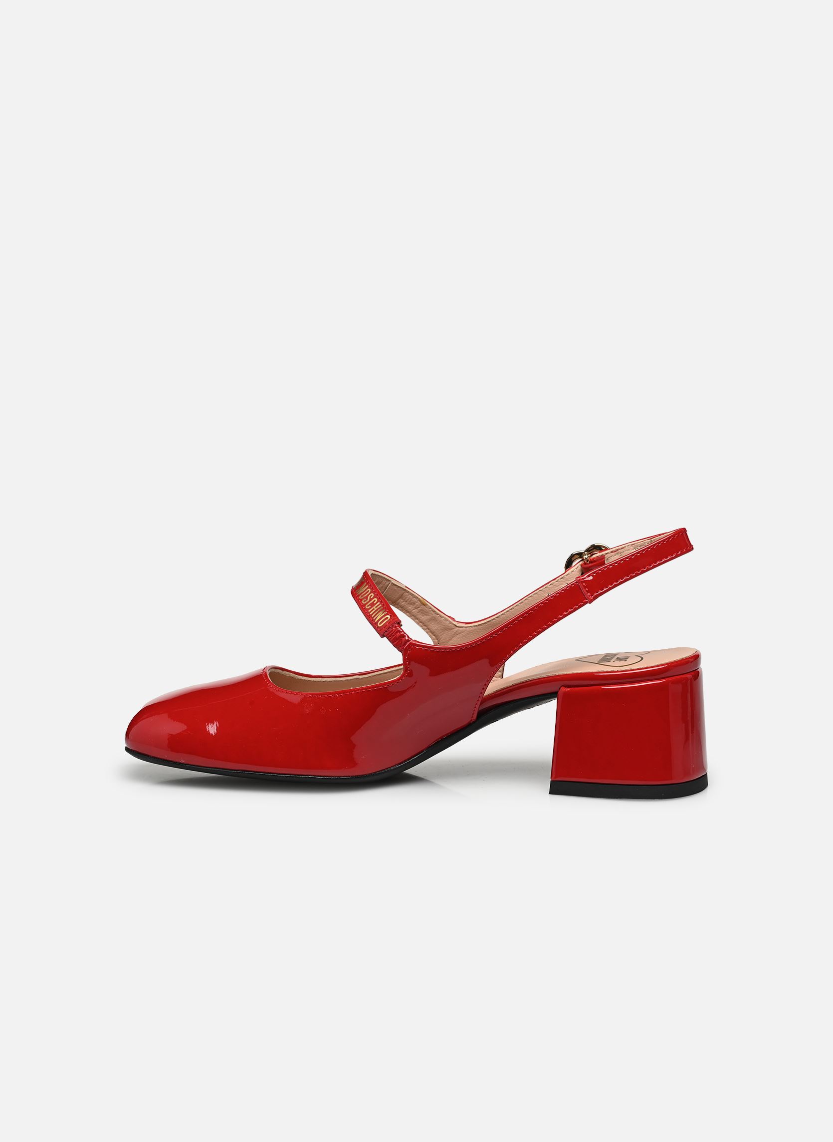 Pumps mit Riemchen MARY JANE damen rot Love Moschino Pumps mit Riemchen MARY JANE damen rot LAKY RED