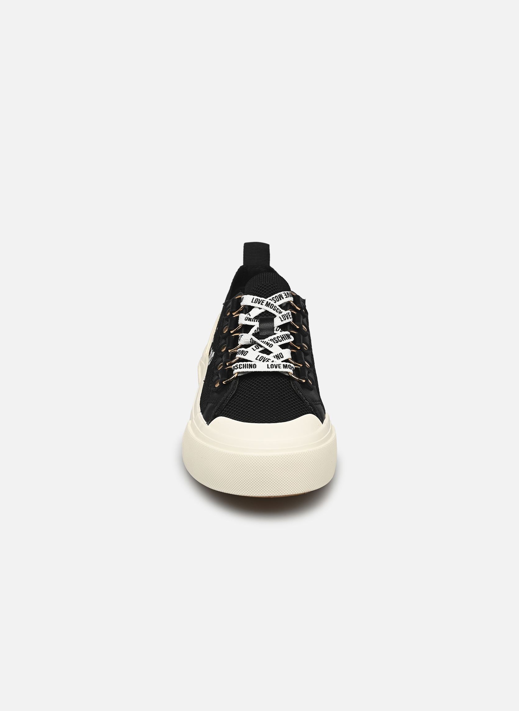 Niedrige Sneaker NEW POP LOVE damen schwarz Love Moschino Niedrige Sneaker NEW POP LOVE damen schwarz BLACK/BLACK
