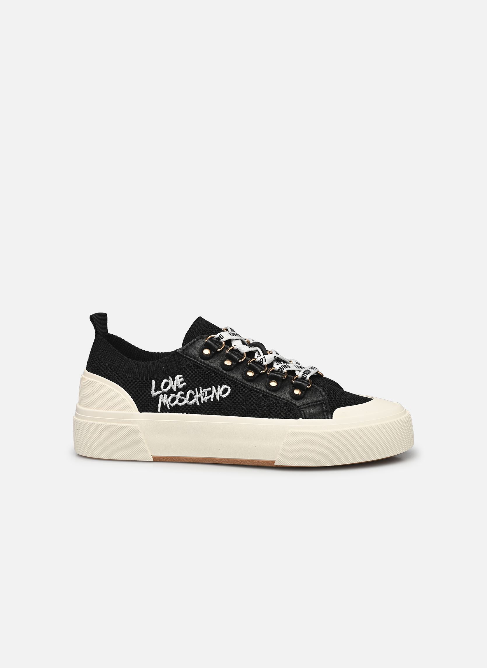 Niedrige Sneaker NEW POP LOVE damen schwarz Love Moschino Niedrige Sneaker NEW POP LOVE damen schwarz BLACK/BLACK