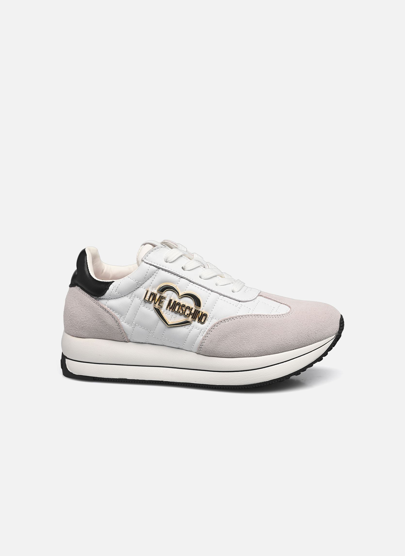 Sneakers basse DAILY RUNNING donna bianco Love Moschino Sneakers basse DAILY RUNNING donna bianco WHITE/WHITE/BLACK/W