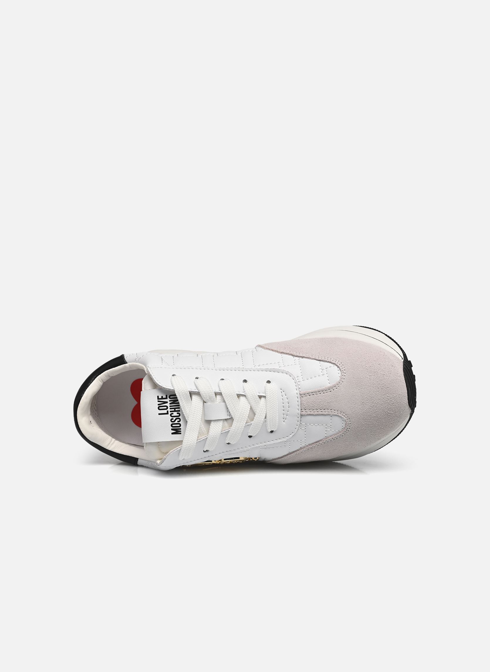 Sneakers basse DAILY RUNNING donna bianco Love Moschino Sneakers basse DAILY RUNNING donna bianco WHITE/WHITE/BLACK/W