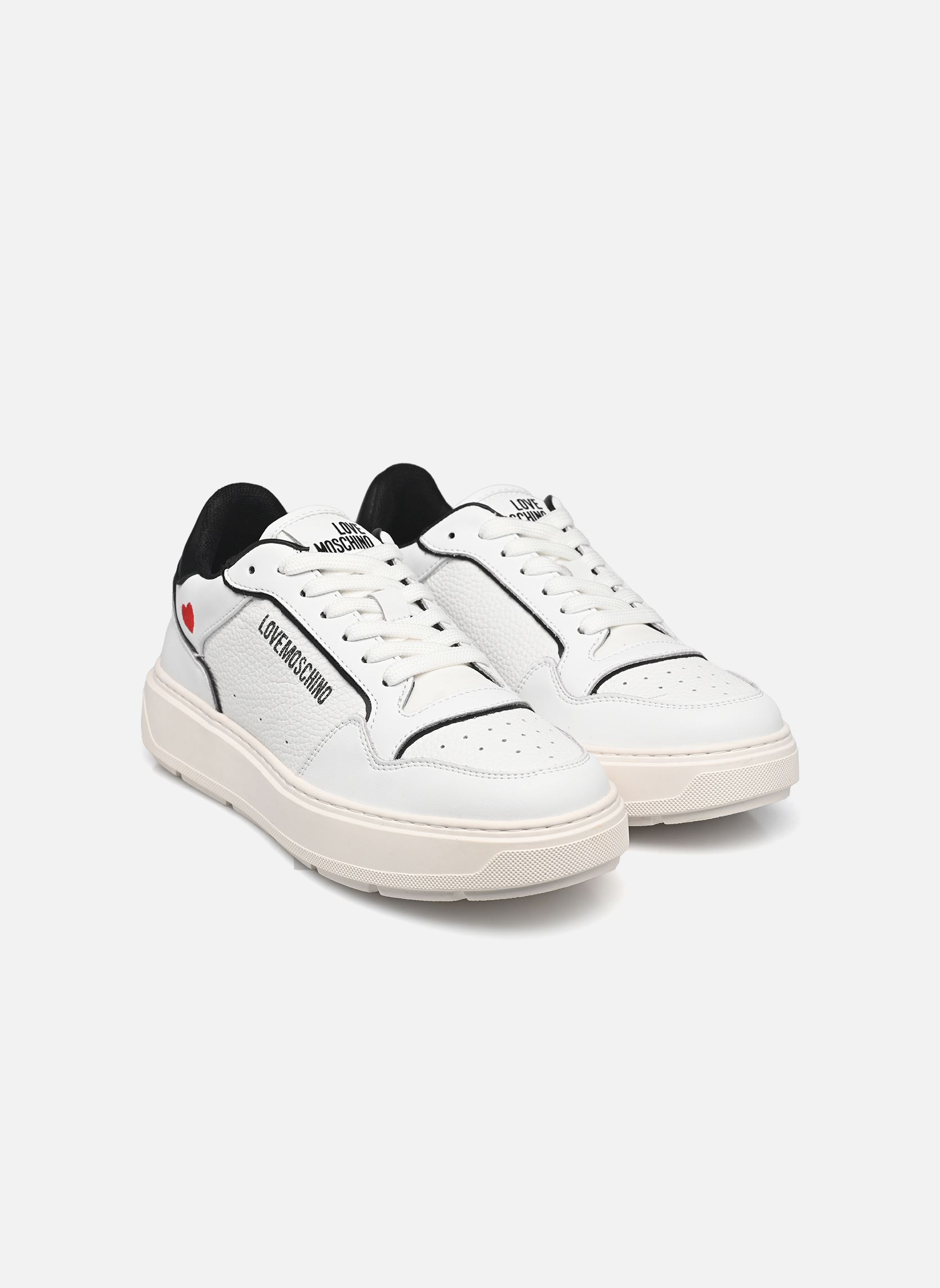 Baskets basses BOLD LOVE femme blanc Love Moschino Baskets basses BOLD LOVE femme blanc WHITE/WHITE/BLACK/WHITE