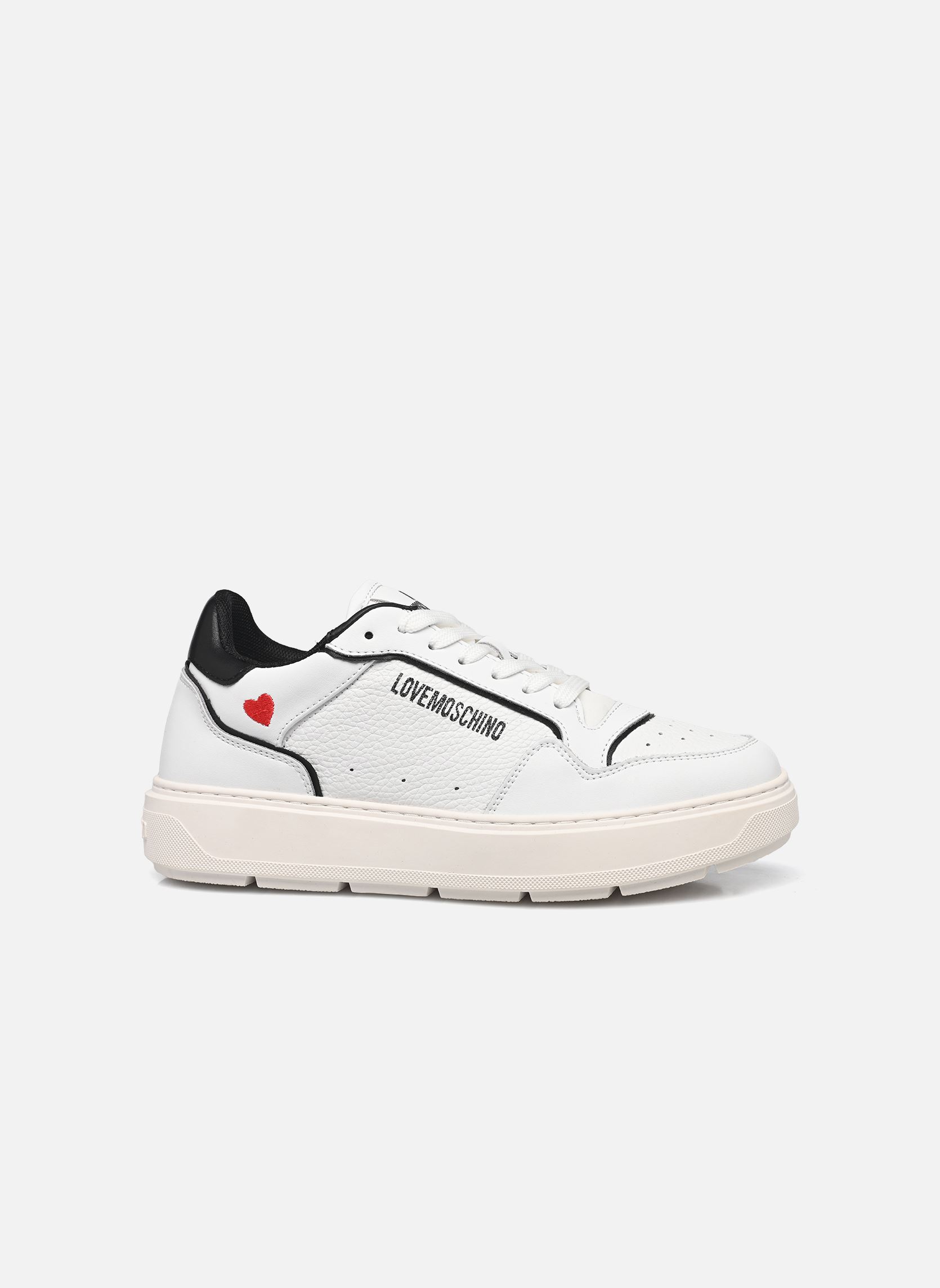 Baskets basses BOLD LOVE femme blanc Love Moschino Baskets basses BOLD LOVE femme blanc WHITE/WHITE/BLACK/WHITE