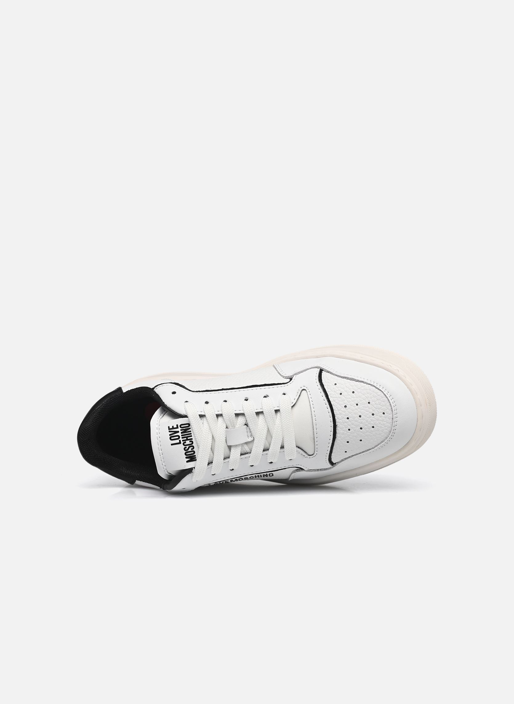 Baskets basses BOLD LOVE femme blanc Love Moschino Baskets basses BOLD LOVE femme blanc WHITE/WHITE/BLACK/WHITE