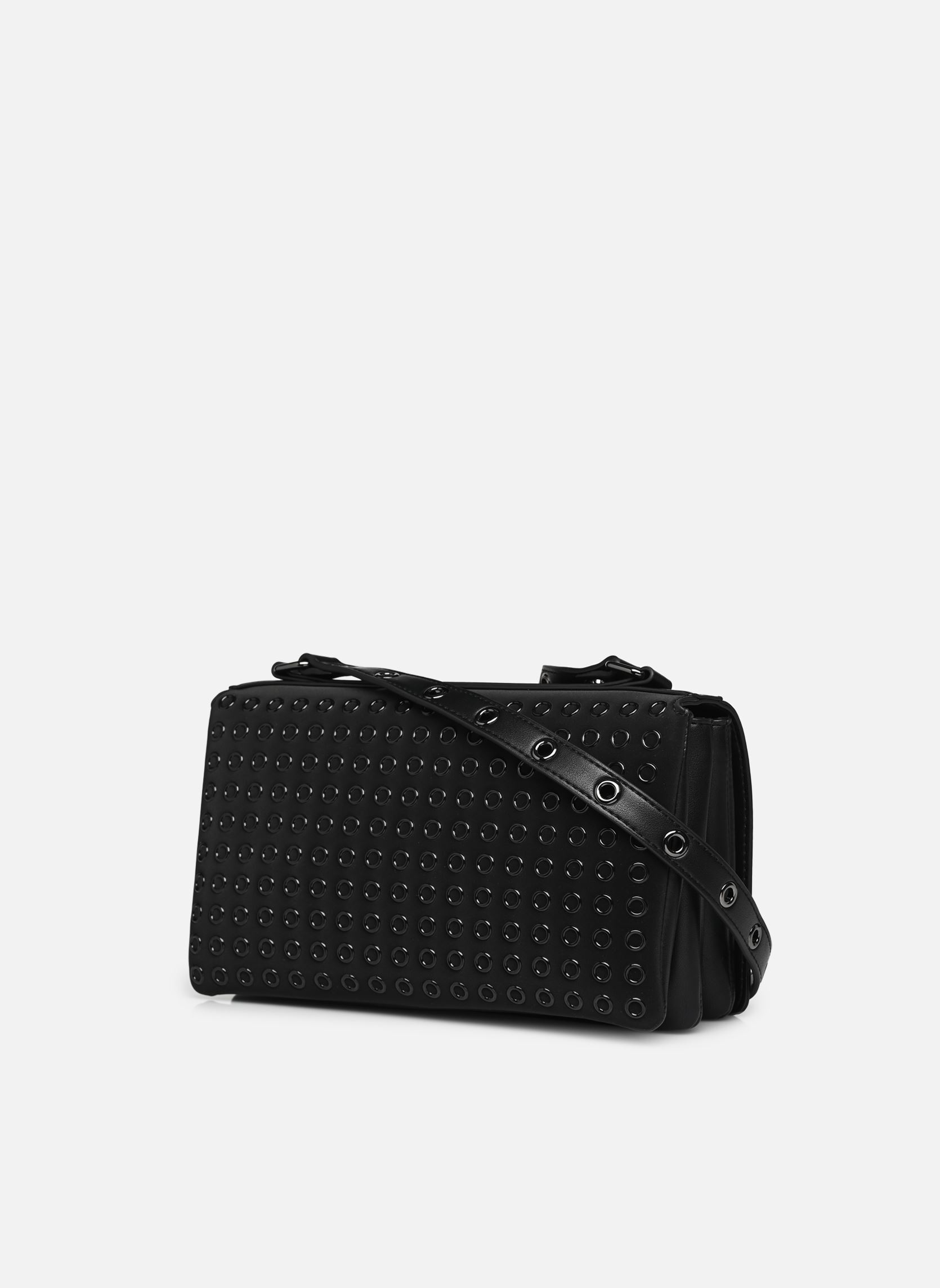 Sacs bandoulière GLAMUP JC4059PP1L femme noir Love Moschino Sacs bandoulière GLAMUP JC4059PP1L femme noir BLACK/GUN METAL