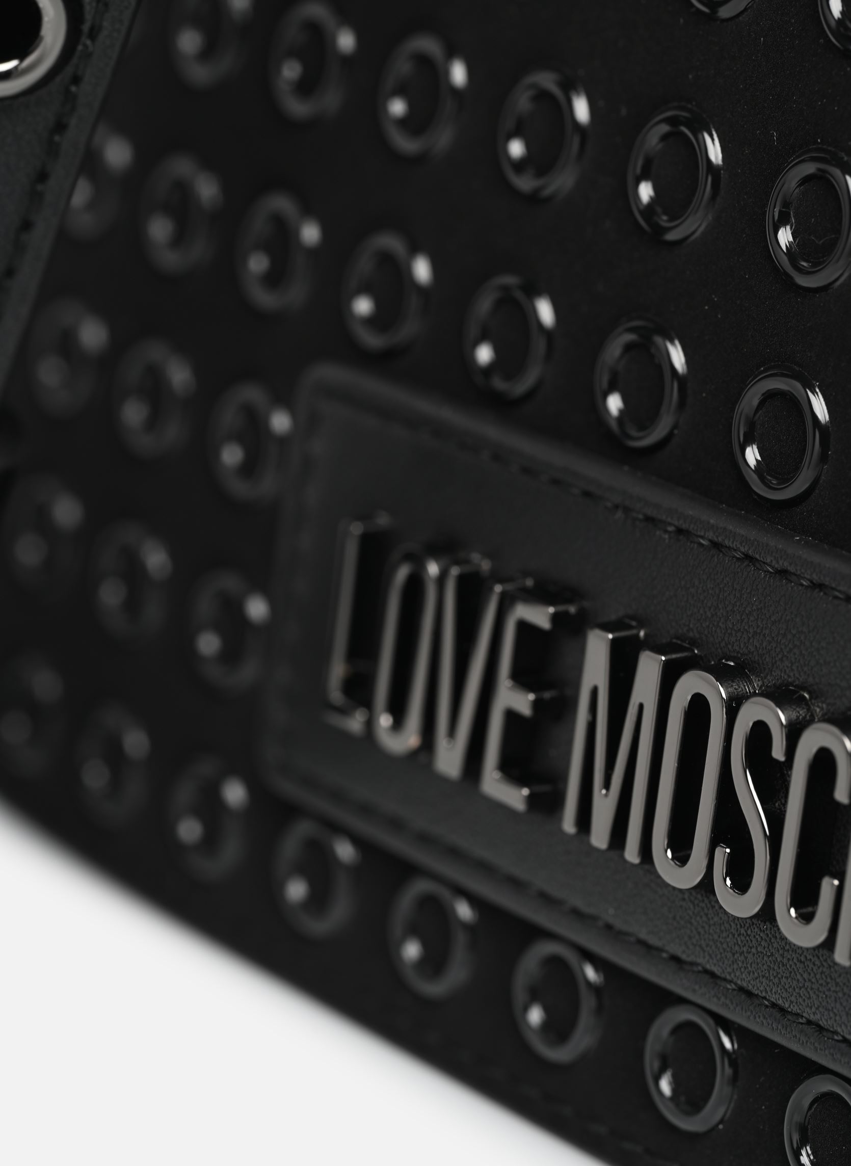 Sacs bandoulière GLAMUP JC4059PP1L femme noir Love Moschino Sacs bandoulière GLAMUP JC4059PP1L femme noir BLACK/GUN METAL