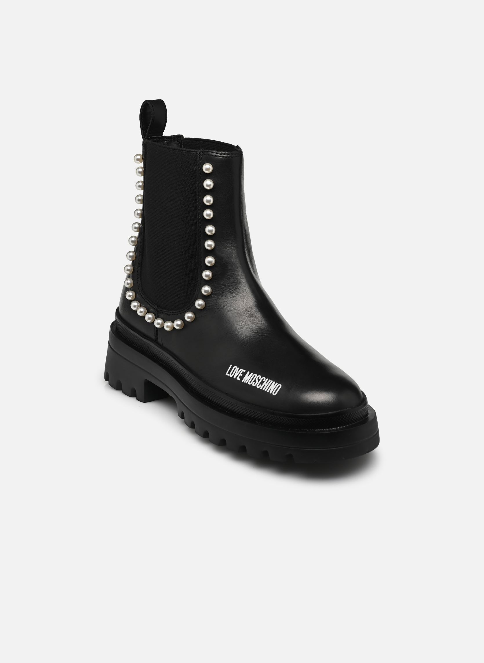 Enkellaarzen en boots HER LOVE JA21065G0L dames zwart Love Moschino Enkellaarzen en boots HER LOVE JA21065G0L dames zwart BLACK