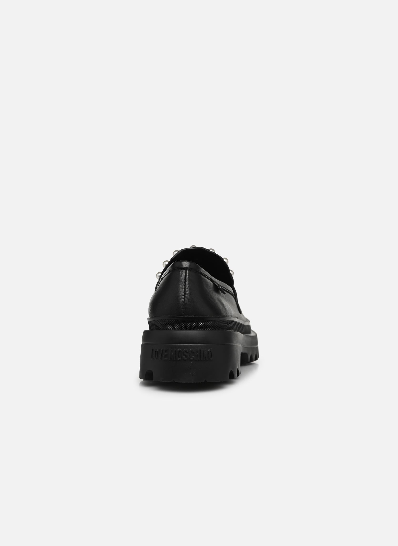 Mocassins HER LOVE JA10425G0L femme noir Love Moschino Mocassins HER LOVE JA10425G0L femme noir BLACK
