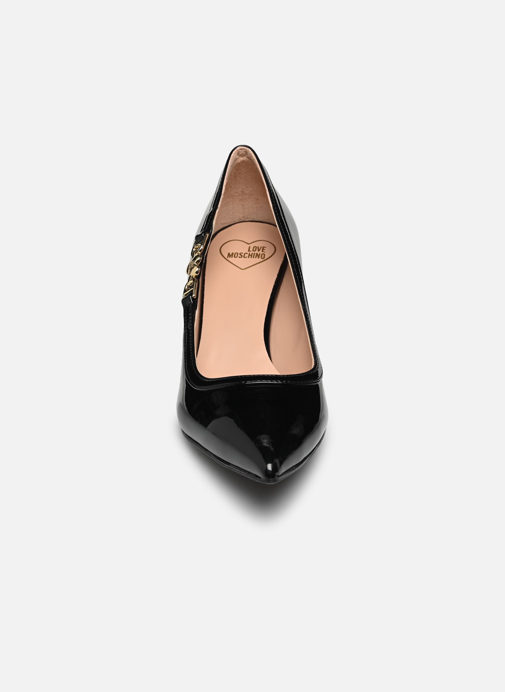 Pumps LOVE CHAIN-STRAP JA10507G0L damen schwarz Love Moschino Pumps LOVE CHAIN-STRAP JA10507G0L damen schwarz BLACK