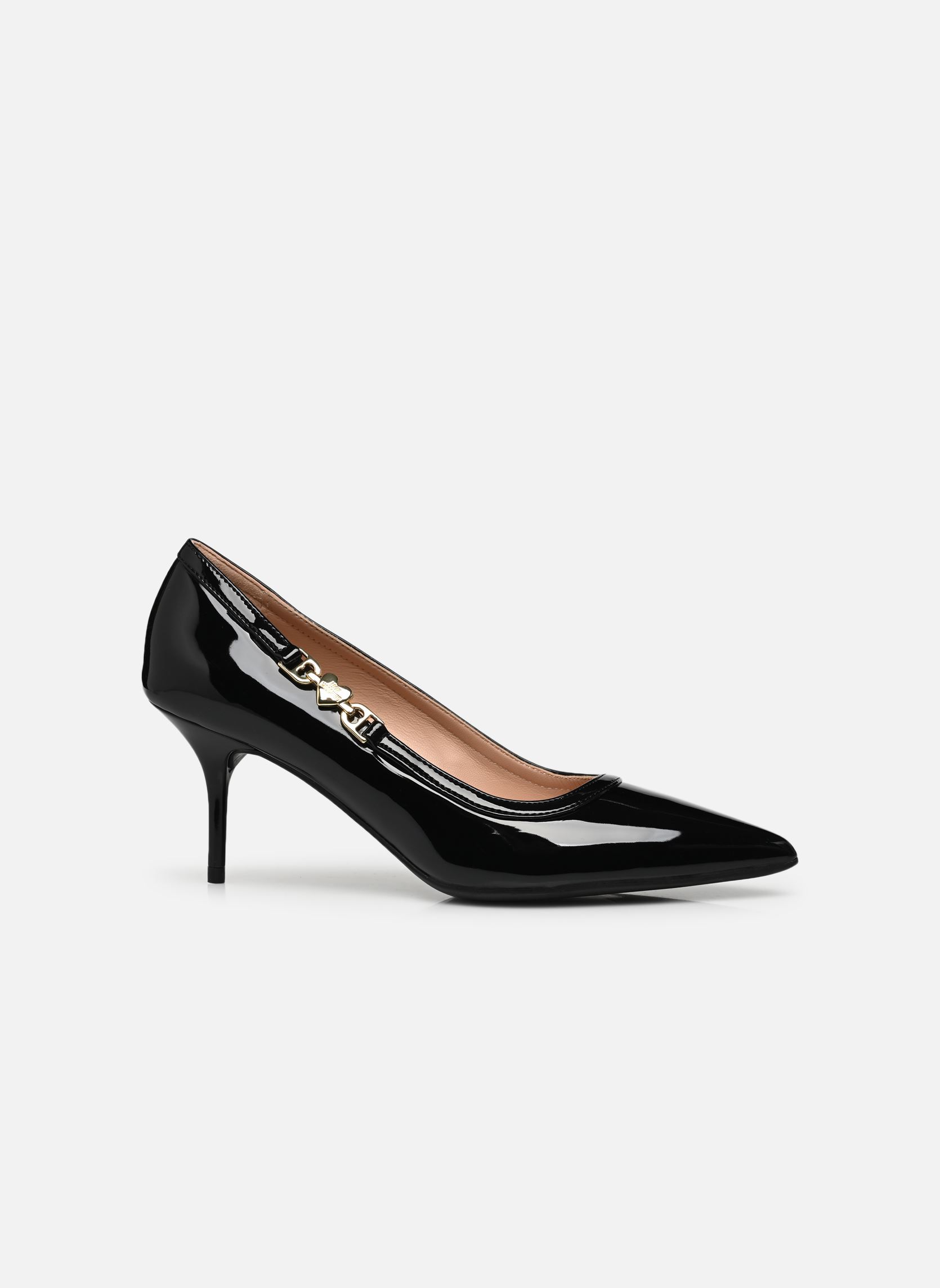 Pumps LOVE CHAIN-STRAP JA10507G0L damen schwarz Love Moschino Pumps LOVE CHAIN-STRAP JA10507G0L damen schwarz BLACK