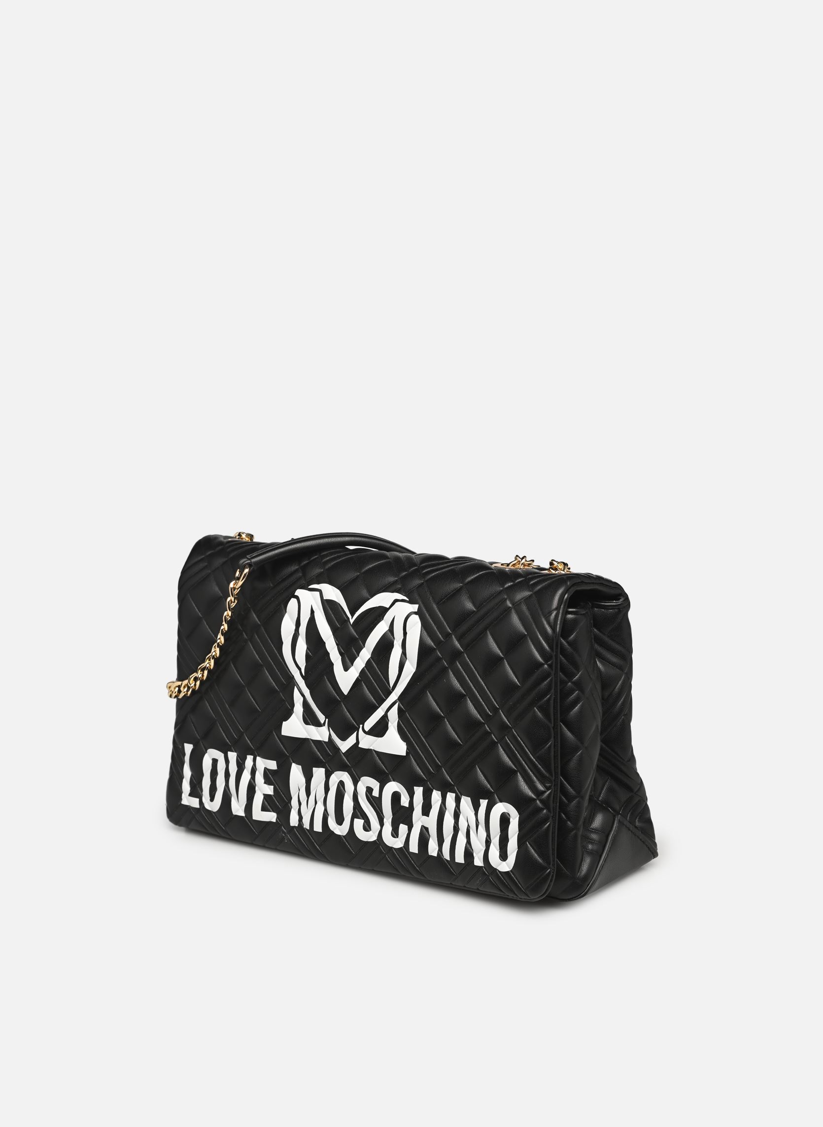 Sacs bandoulière LOGO QUILT JC4375PP0L femme noir Love Moschino Sacs bandoulière LOGO QUILT JC4375PP0L femme noir BLACK