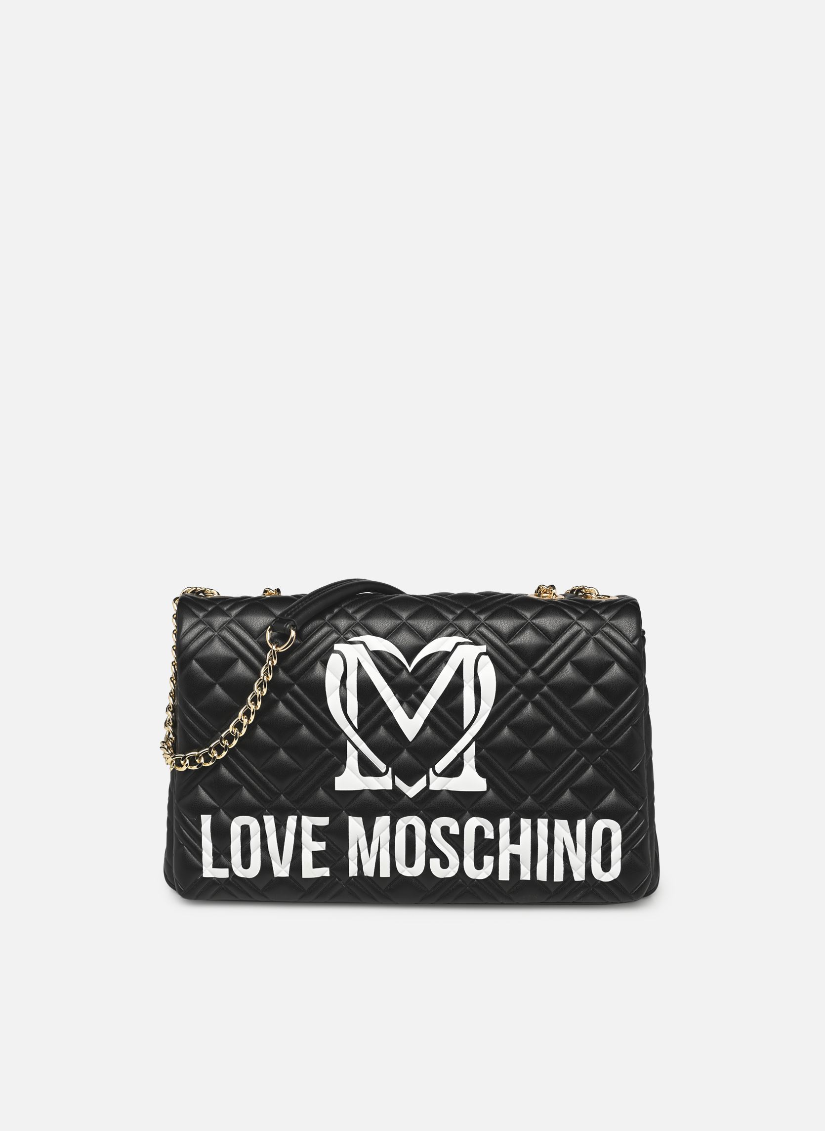 Sacs bandoulière LOGO QUILT JC4375PP0L femme noir Love Moschino Sacs bandoulière LOGO QUILT JC4375PP0L femme noir BLACK