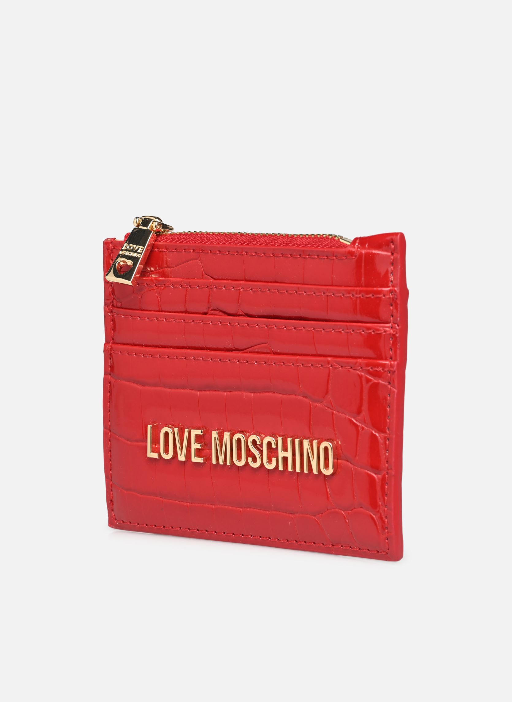 Portamonete SLG SIGNATURE CROCO JC5704PP0L donna rosso Love Moschino Portamonete SLG SIGNATURE CROCO JC5704PP0L donna rosso RED