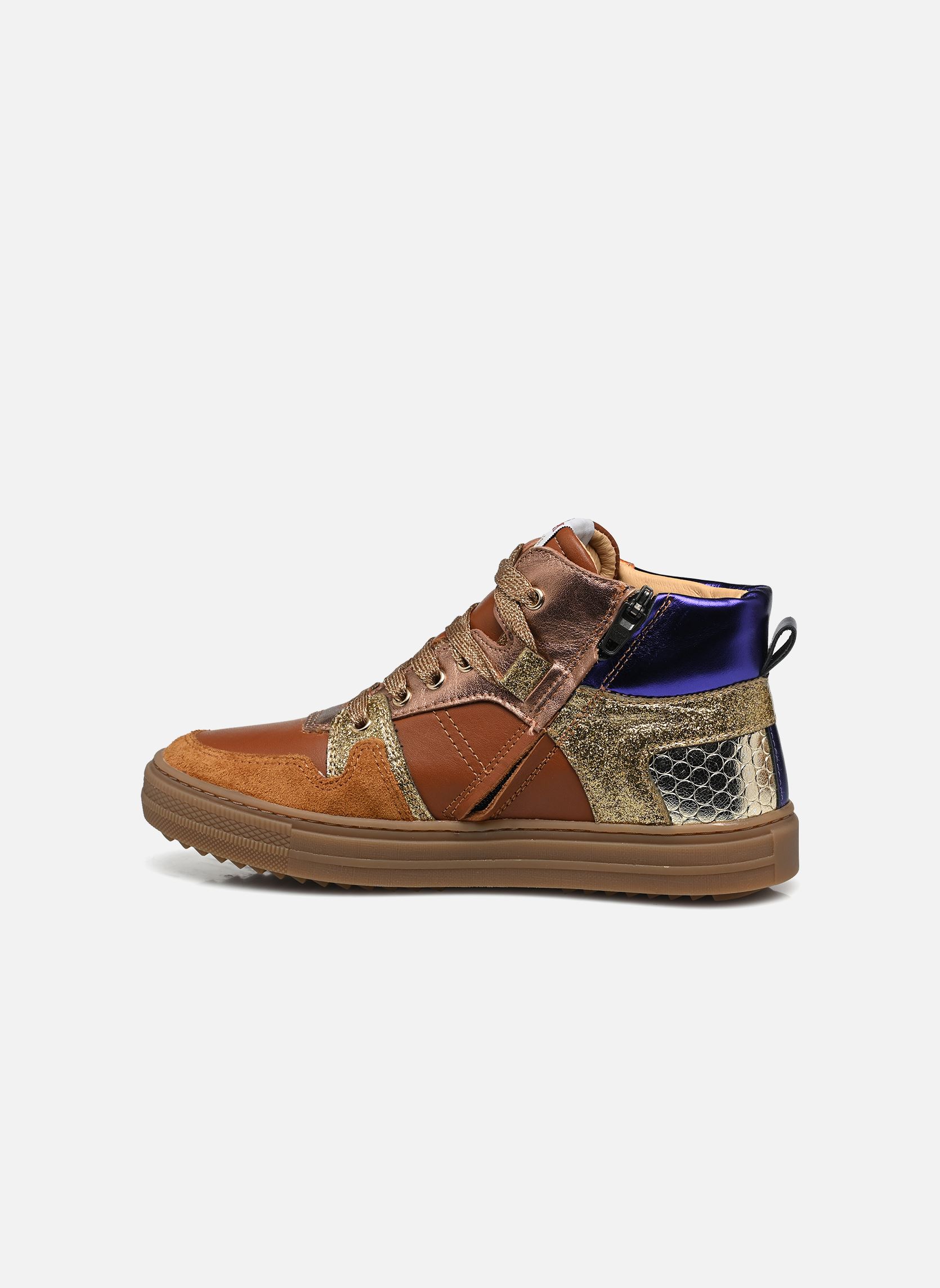 Sneaker SWAG BACK STRAP mädchen mehrfarbig Pom d Api Sneaker SWAG BACK STRAP mädchen mehrfarbig DK CAMEL