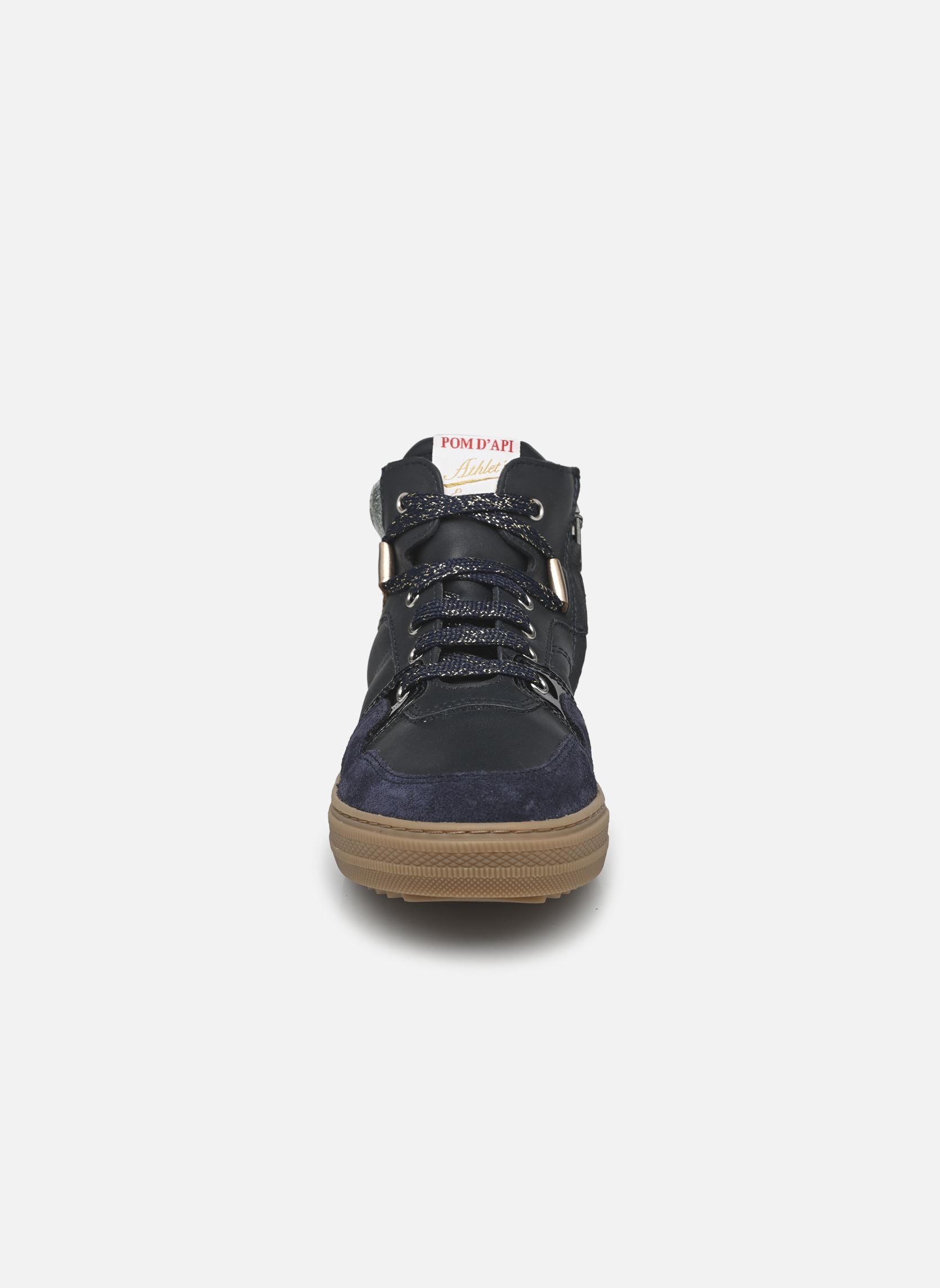 Sneaker SWAG BACK STRAP mädchen blau Pom d Api Sneaker SWAG BACK STRAP mädchen blau MARINE