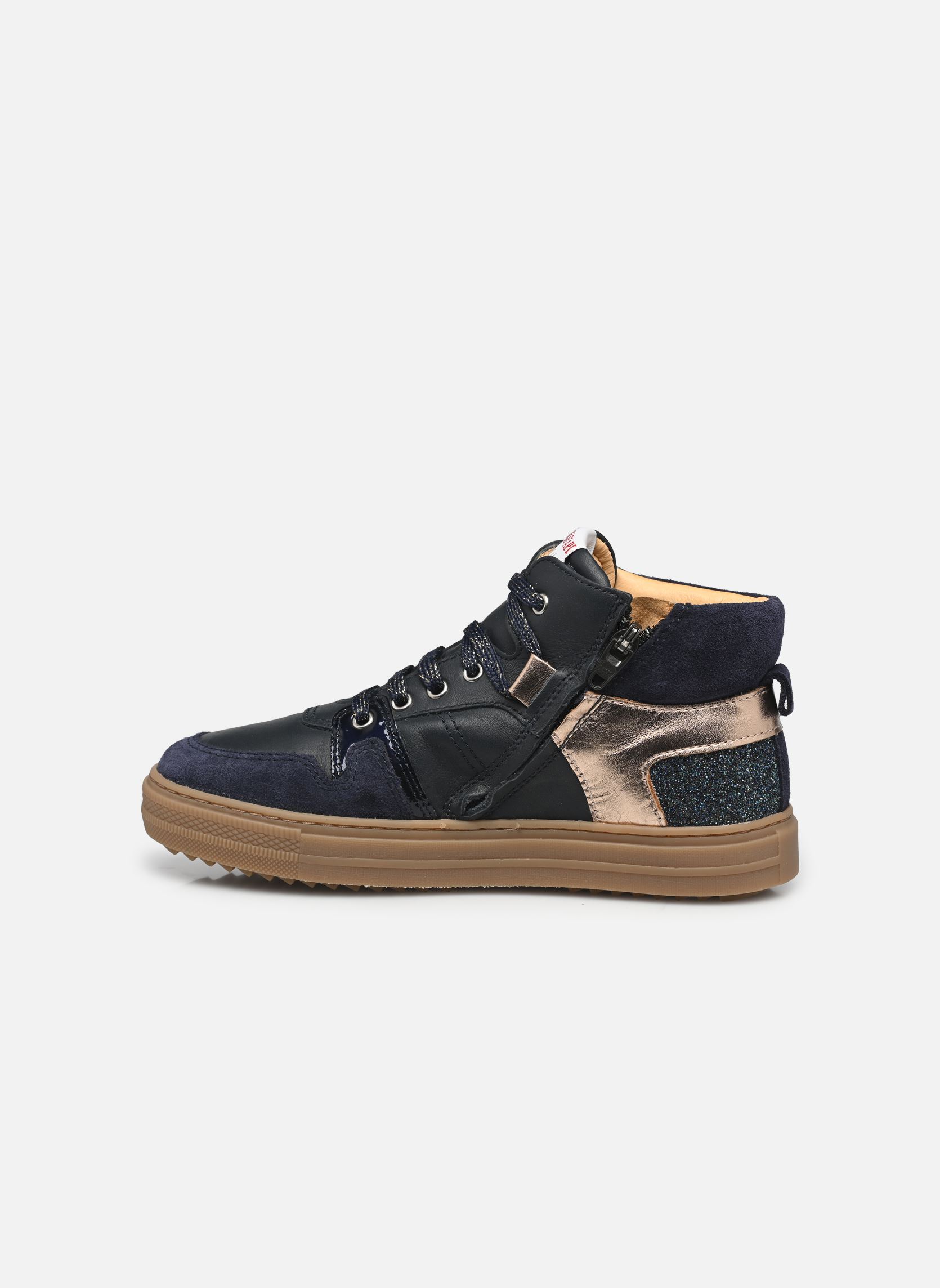 Sneaker SWAG BACK STRAP mädchen blau Pom d Api Sneaker SWAG BACK STRAP mädchen blau MARINE